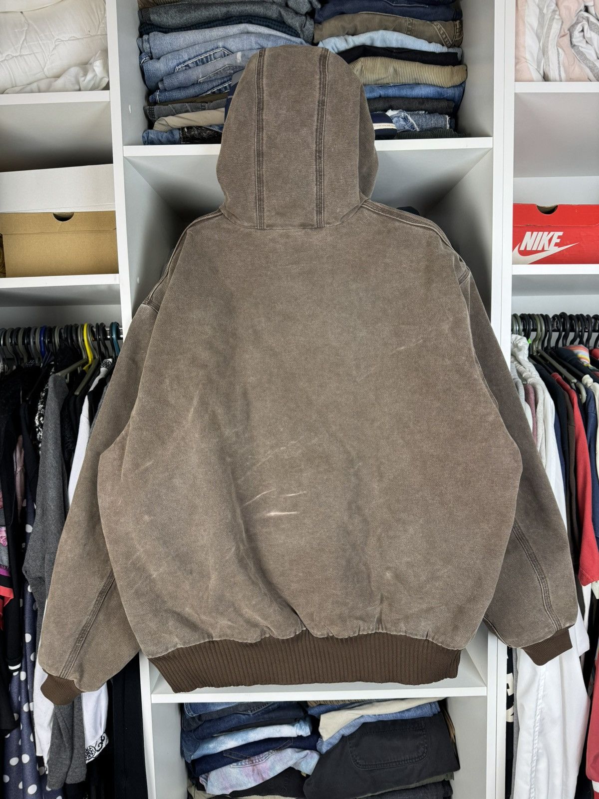 Carhartt Vintage Carhartt J130 CHT Active Jacket Faded Canvas Size US XXL / EU 58 / 5 - 16 Thumbnail
