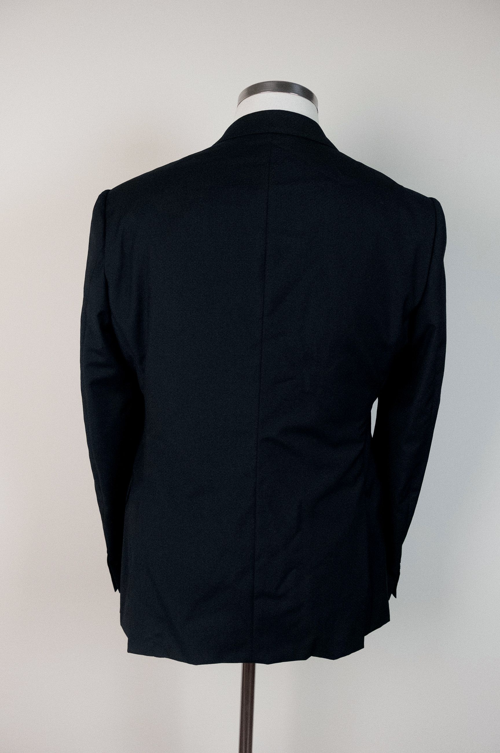 Emporio Armani EMPORIO ARMANI M-line dark blue wool suit Size 42 US / 52 IT Size 42R - 2 Thumbnail
