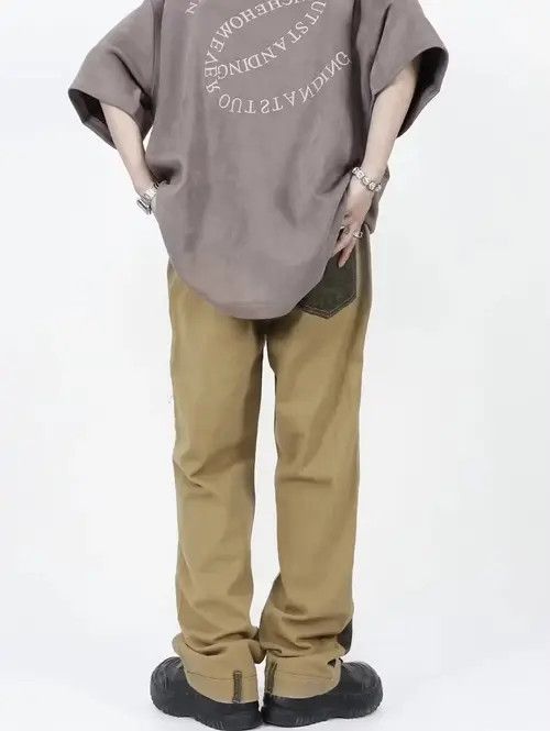 Japanese Brand × Vintage Fashion patchwork pants with bandana print Size US 30 / EU 46 - 2 Thumbnail