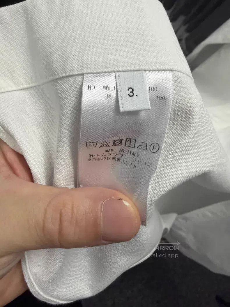 Thom Browne Thom Browne Shirt Size US L / EU 52-54 / 3 - 5 Thumbnail