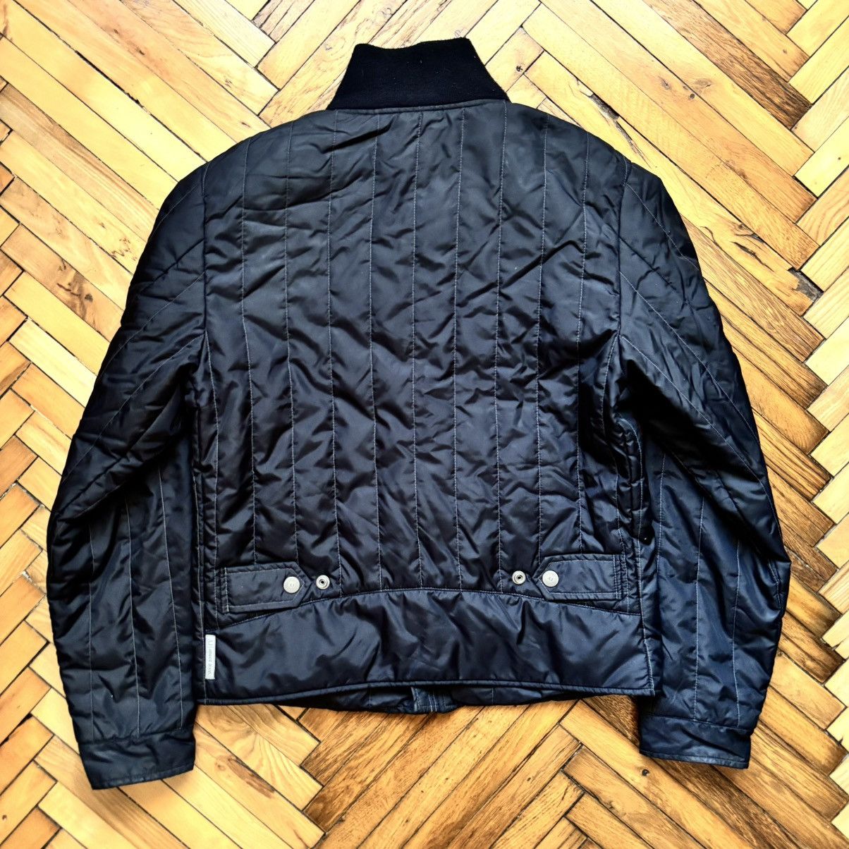 Armani × Vintage Vintage Quilted Armani Jeans Jacket Size US M / EU 48-50 / 2 - 2 Thumbnail