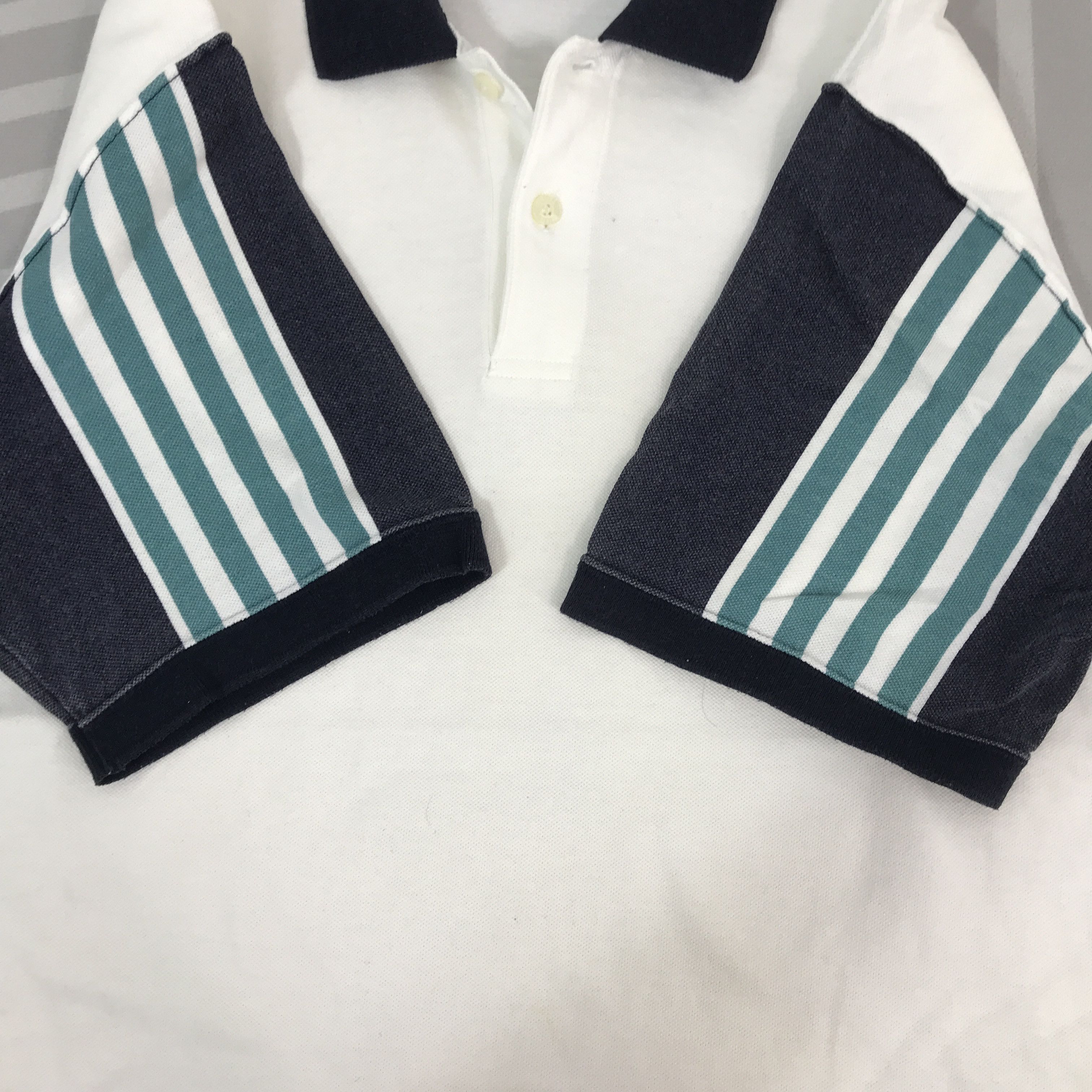 Sergio Tacchini Vintage Sergio Tacchini Polo design Shirt Size US L / EU 52-54 / 3 - 5 Thumbnail