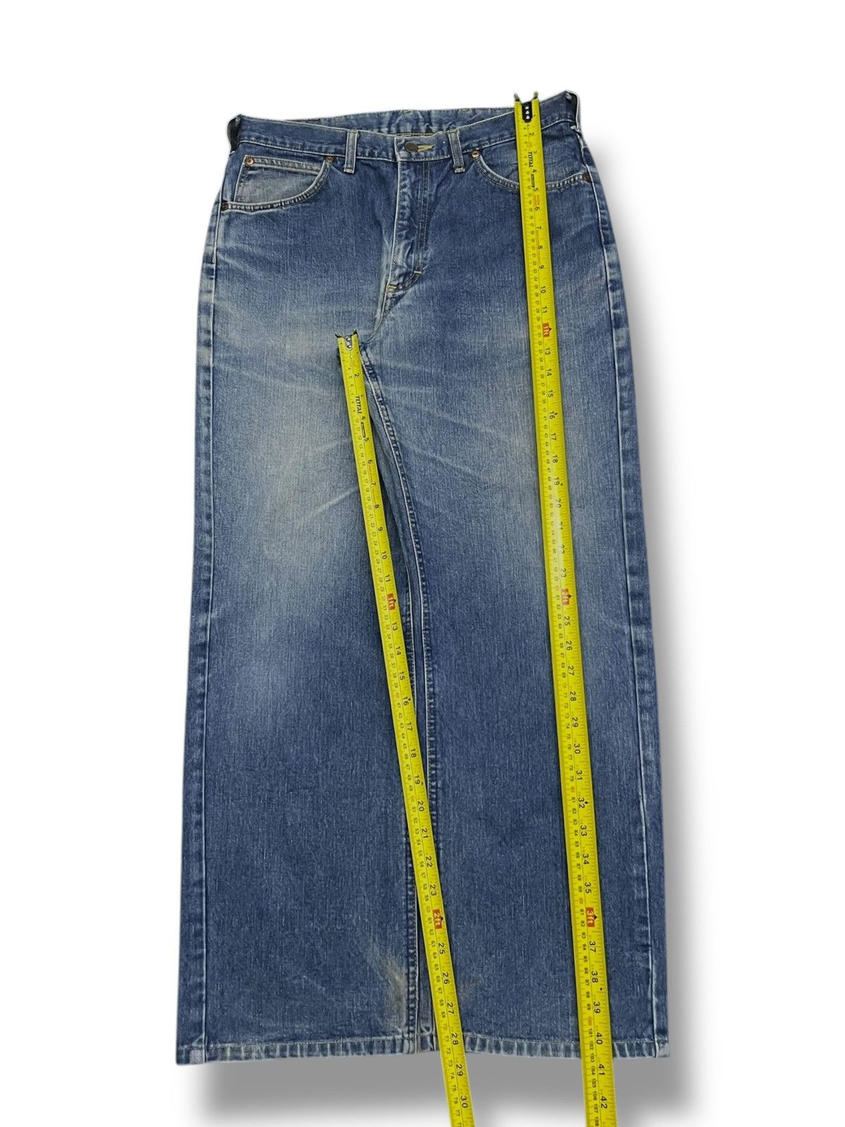 Lee Vintage Lee Riders Made in Japan Jeans Classic Blue Denim Size US 32 / EU 48 - 13 Thumbnail