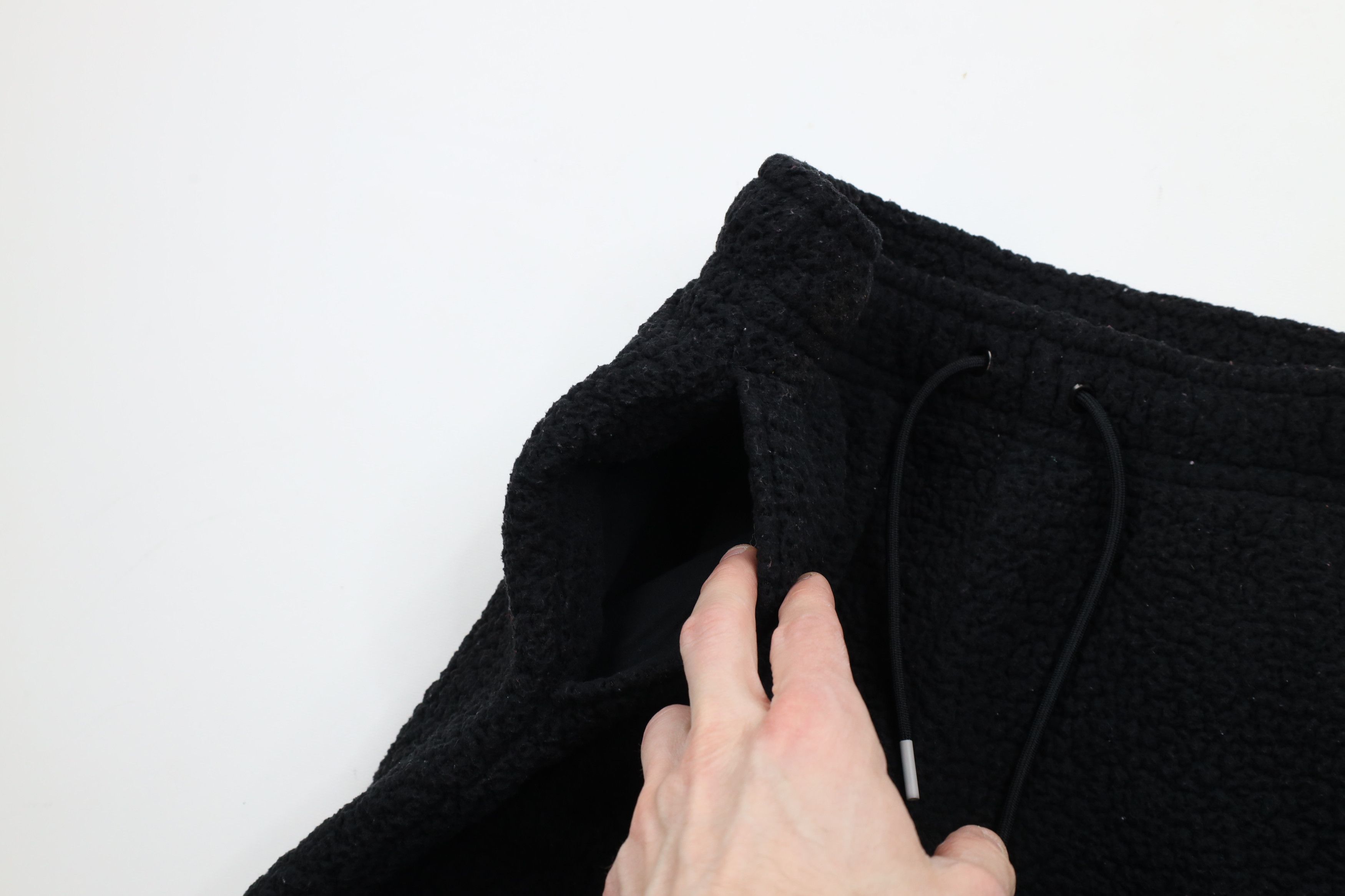 Nike × Vintage Nike Spell Out Script Deep Pile Fleece Cozy Sweatpants Size 26" / US 2 / IT 38 - 9 Thumbnail