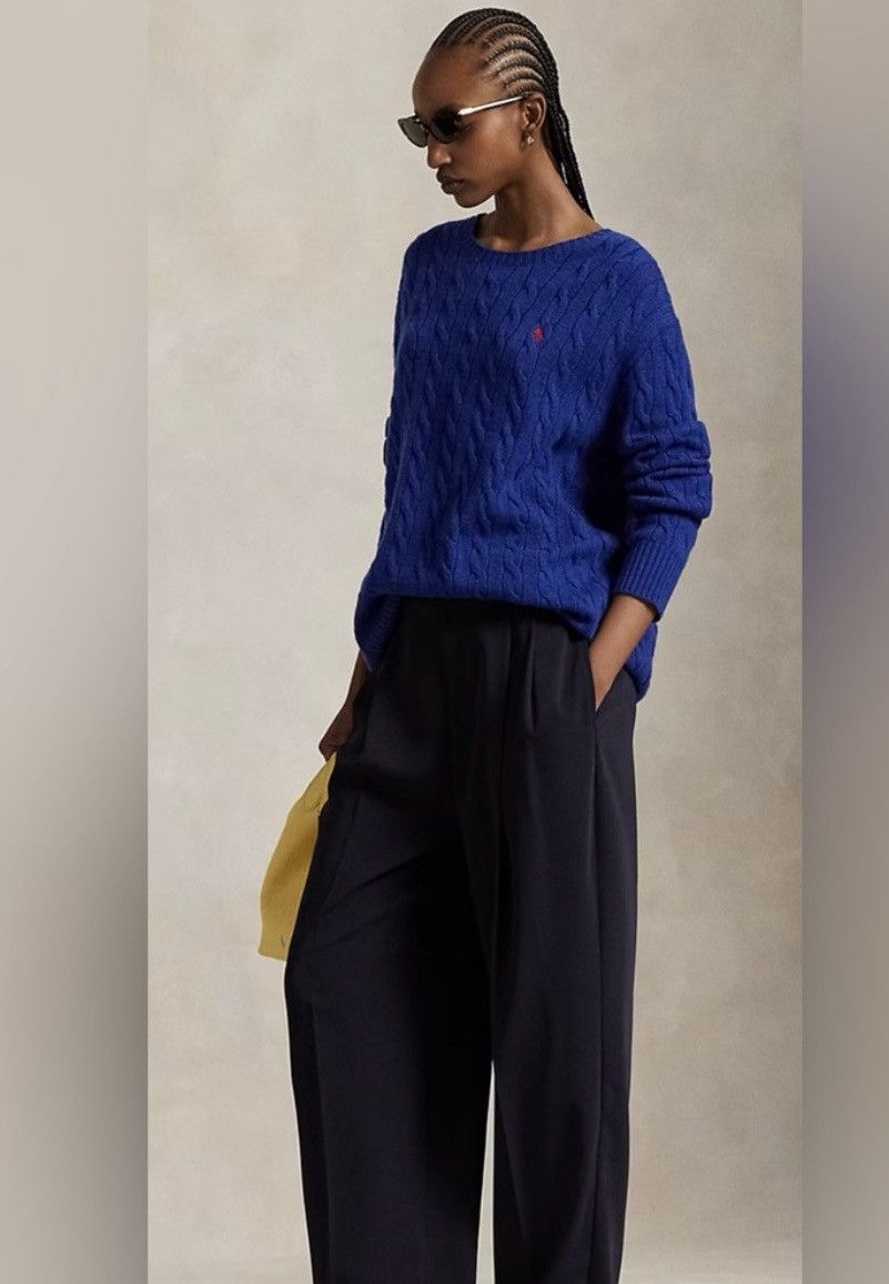 Polo Ralph Lauren Polo Ralph Lauren Featherweight Wool-Cashmere Sweater Size S / US 4 / IT 40 - 3 Thumbnail