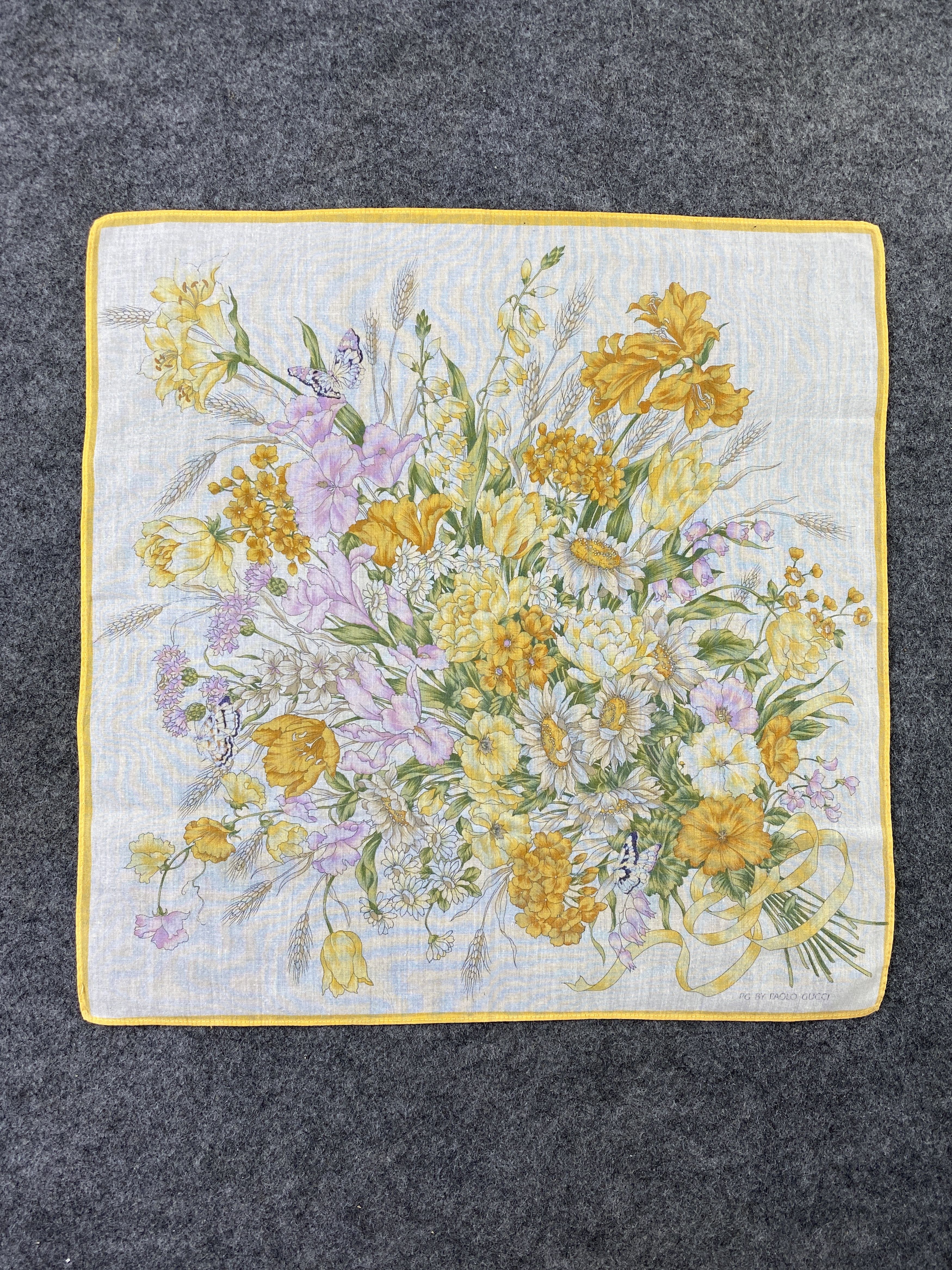 Paolo Gucci Paolo Gucci Handkerchief / Bandana / Neckerchief-B335 Size ONE SIZE - 3 Thumbnail