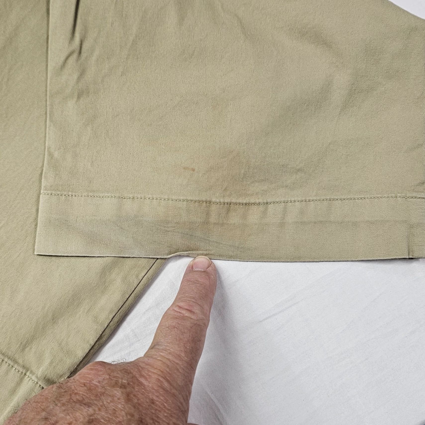 Vintage VINTAGE Polo Golf Pants Men 36 Beige Chino Jeans Belt Loops Straight Front Logo Preppy City Classic Designer Modern 90s Mens Size US M / EU 48-50 / 2 - 2 Thumbnail