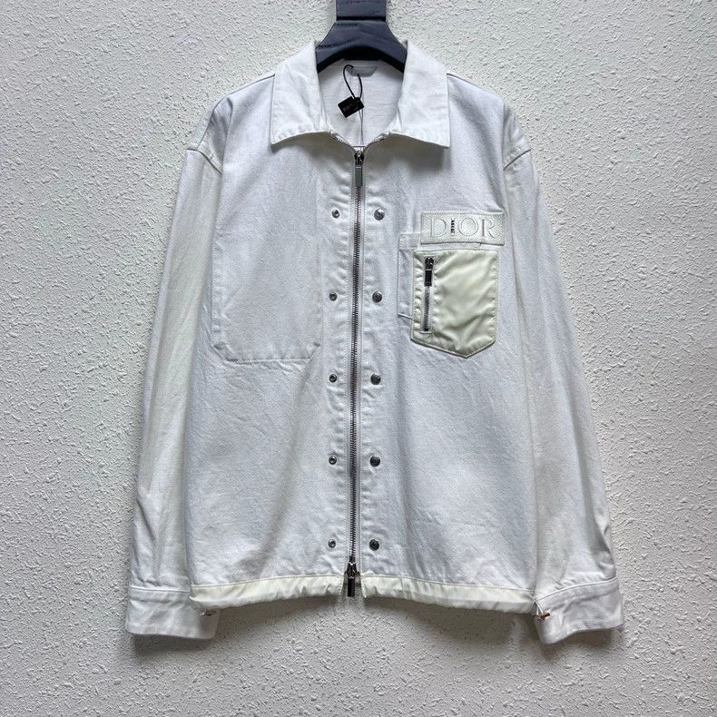 Dior Dior Sacai co-branded workwear jacket 2502-Nextarrow Size US L / EU 52-54 / 3 - 1 Thumbnail