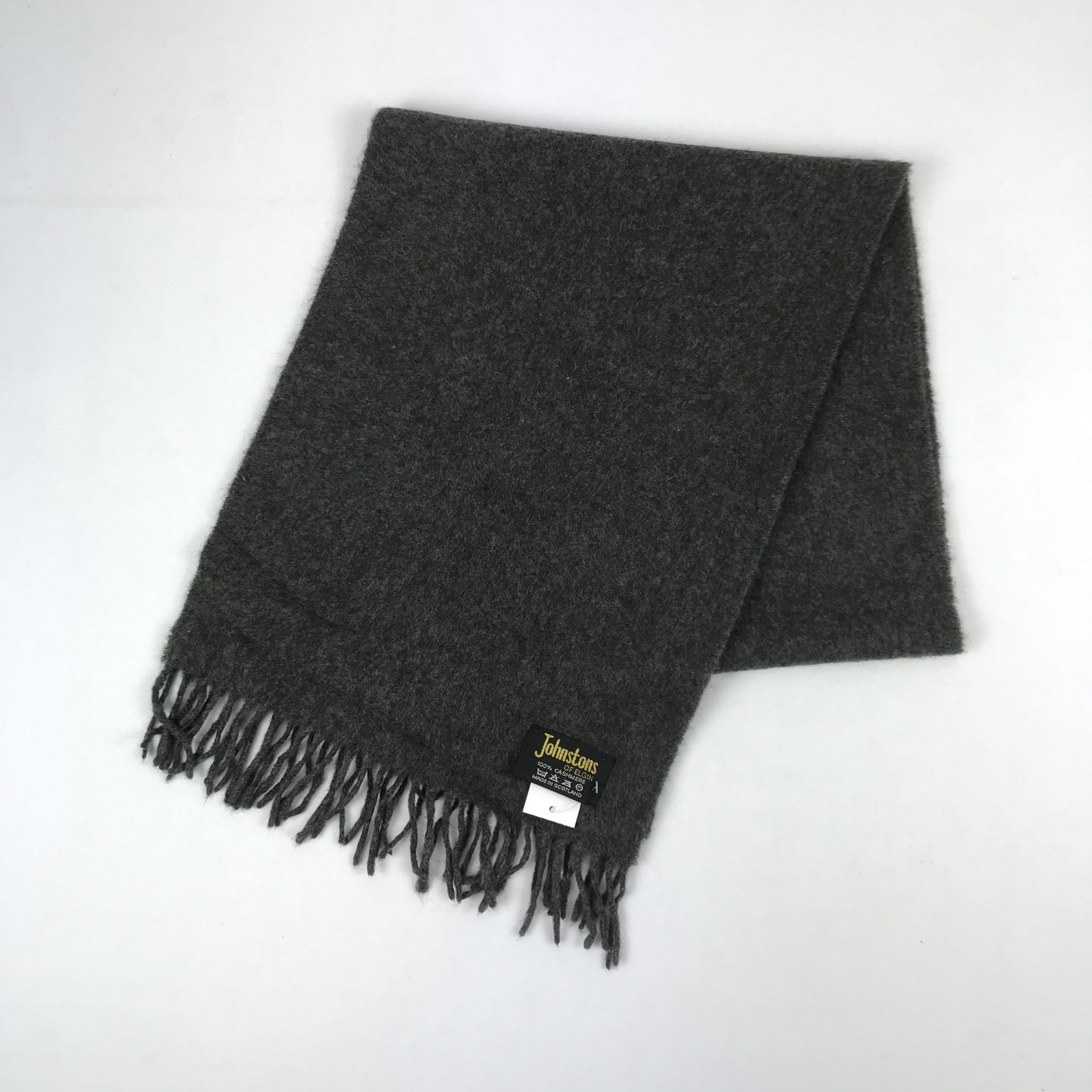 Vintage Vintage Johnstons Scarf Muffler Wool Cashmere Scarves Size ONE SIZE - 3 Thumbnail
