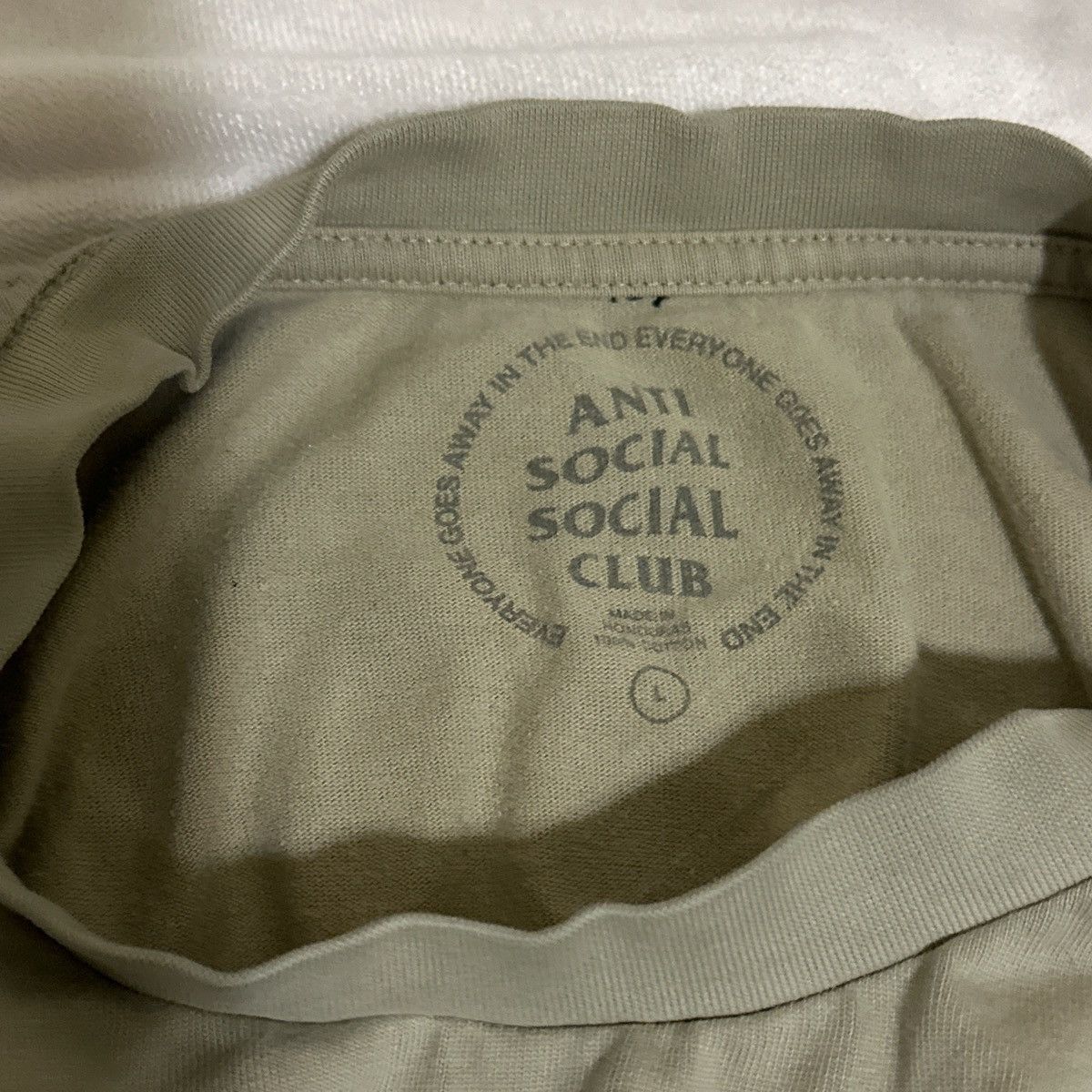 Anti Social Social Club ASSC Green Tee Size US L / EU 52-54 / 3 - 1 Thumbnail