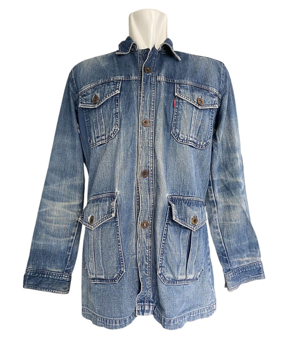 Big John Vintage BIG JOHN Chore Denim Button Size US M / EU 48-50 / 2 - 1 Thumbnail