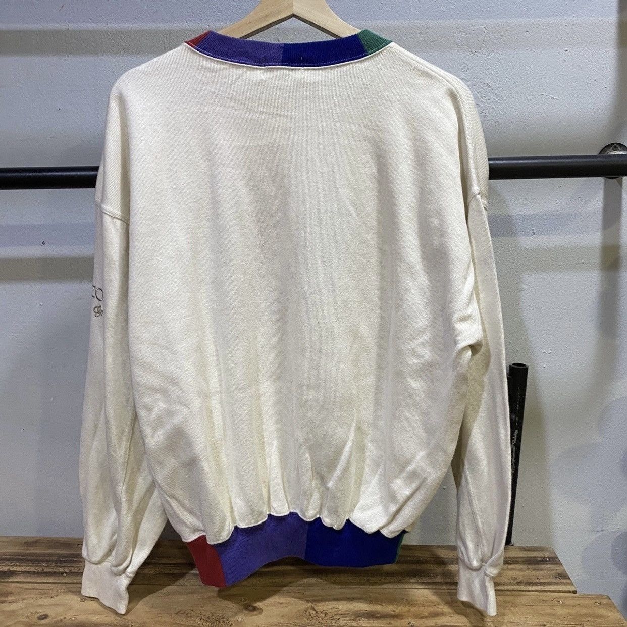 Kenzo Kenzo Spell Out Logo Multicolour Sweatshirt pharrell William Size US L / EU 52-54 / 3 - 2 Thumbnail