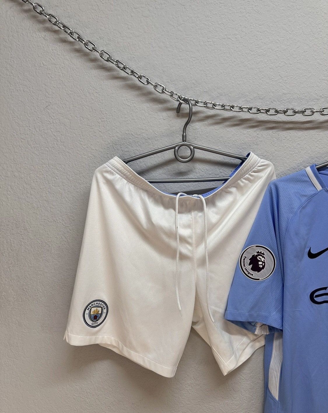 Vintage Nike Vintage Manchester City Sterling 2017 Suits Blockcore Size US L / EU 52-54 / 3 - 4 Thumbnail