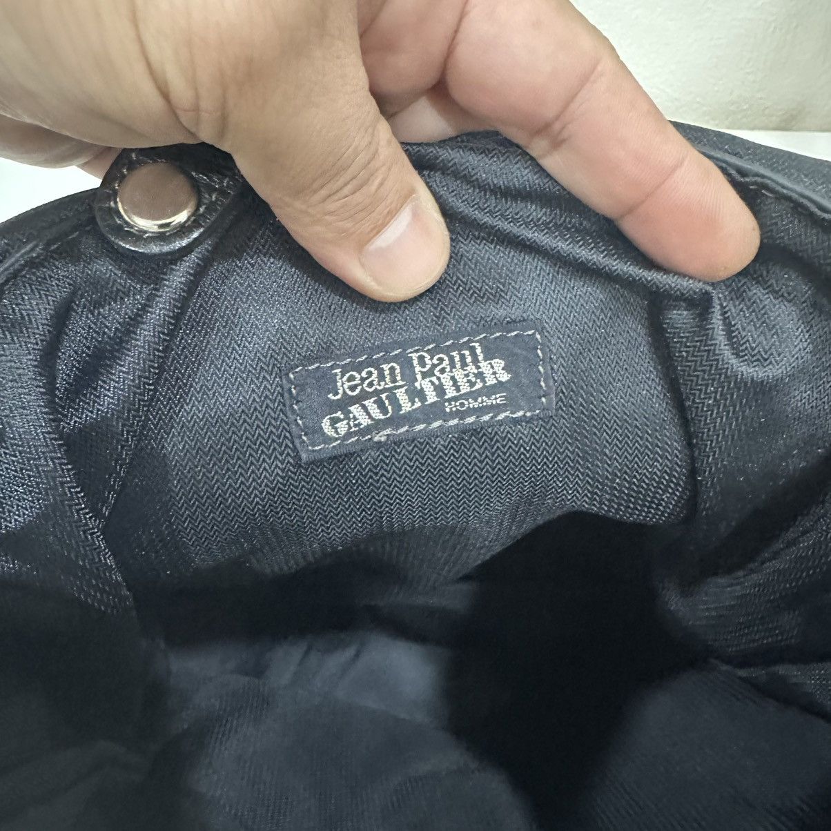 Jean Paul Gaultier ‼️LASTDROP‼️ JEAN PAUL GAULTIER SHOULDER BAG SACOCHE BLACK 90s Size ONE SIZE - 14 Thumbnail