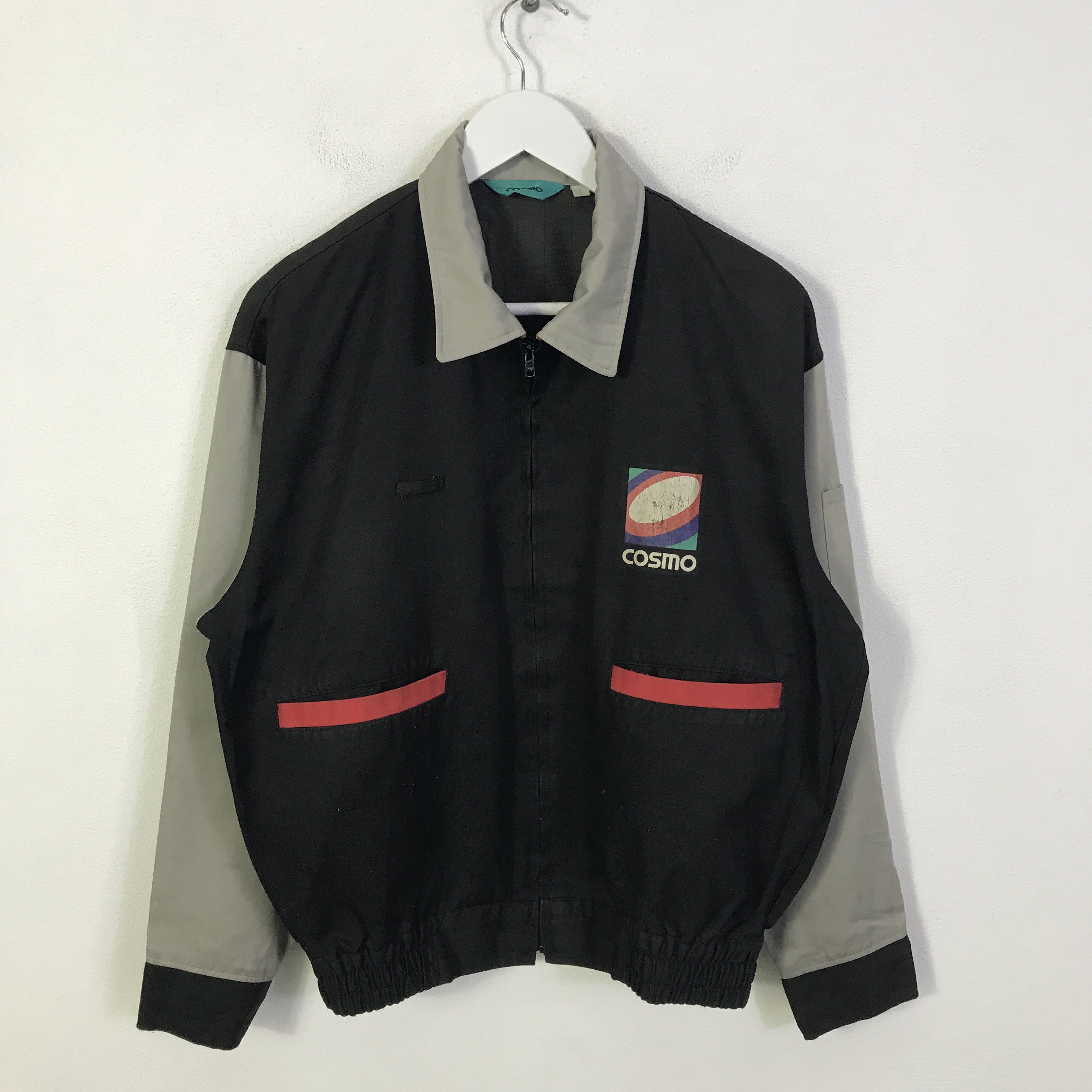Japanese Brand Vtg cosmo Racing Team jacket K98B18 Size US L / EU 52-54 / 3 - 3 Thumbnail