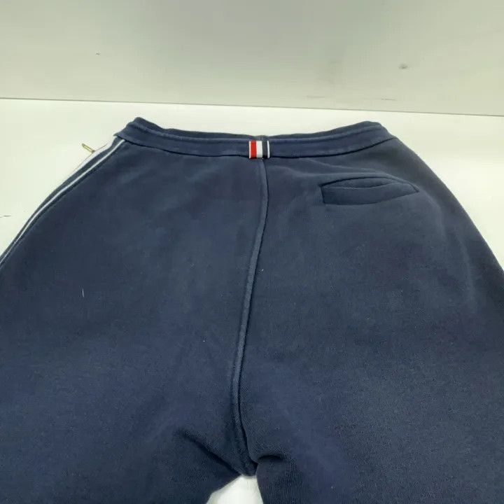 Thom Browne Thom Browne Men's Navy Sports Sweatpants -2507 Size US 26 / EU 42 - 6 Thumbnail