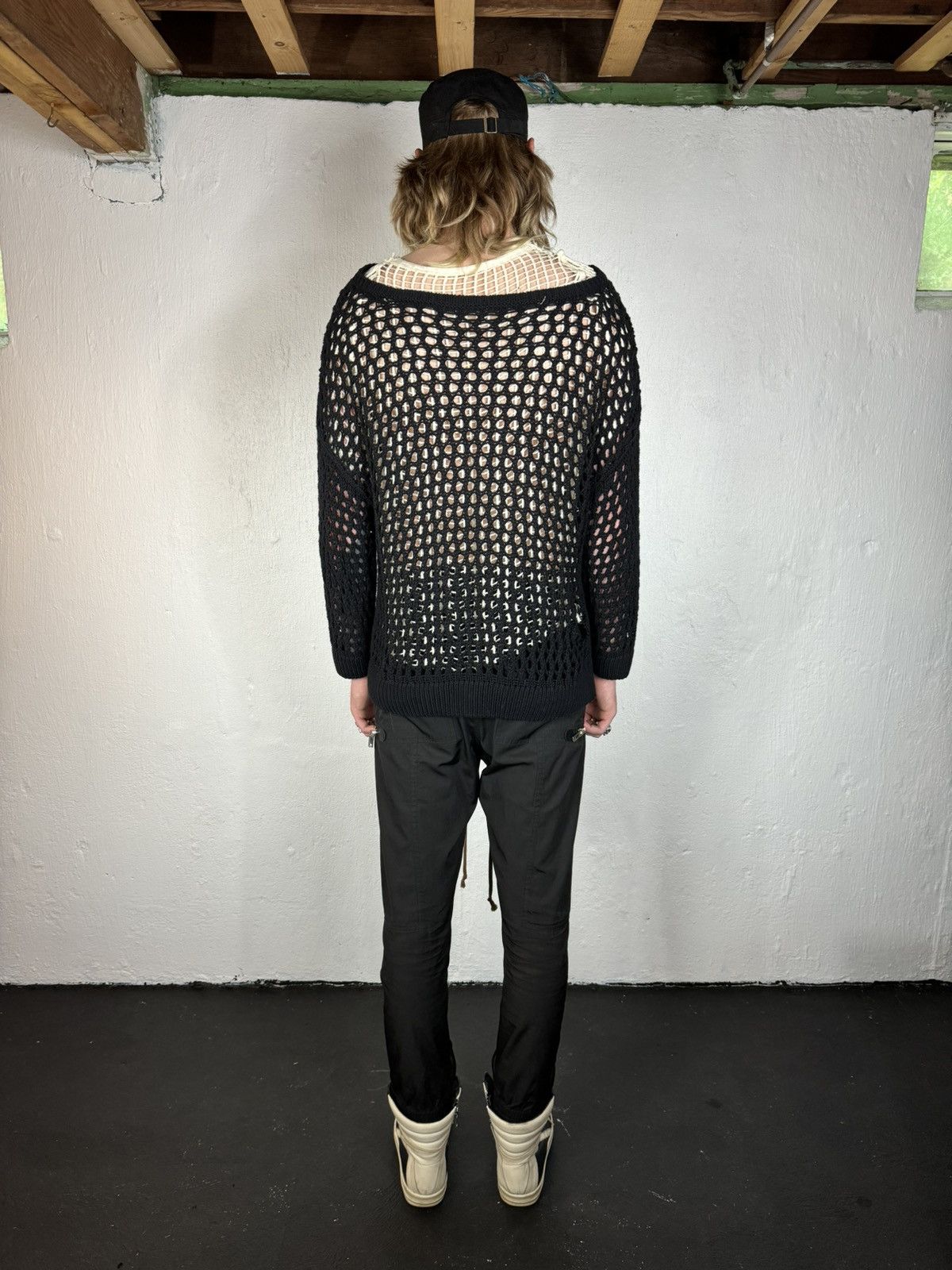 Japanese Brand Vonaudy Loose Knit 2-1 Sample Size US M / EU 48-50 / 2 - 5 Thumbnail