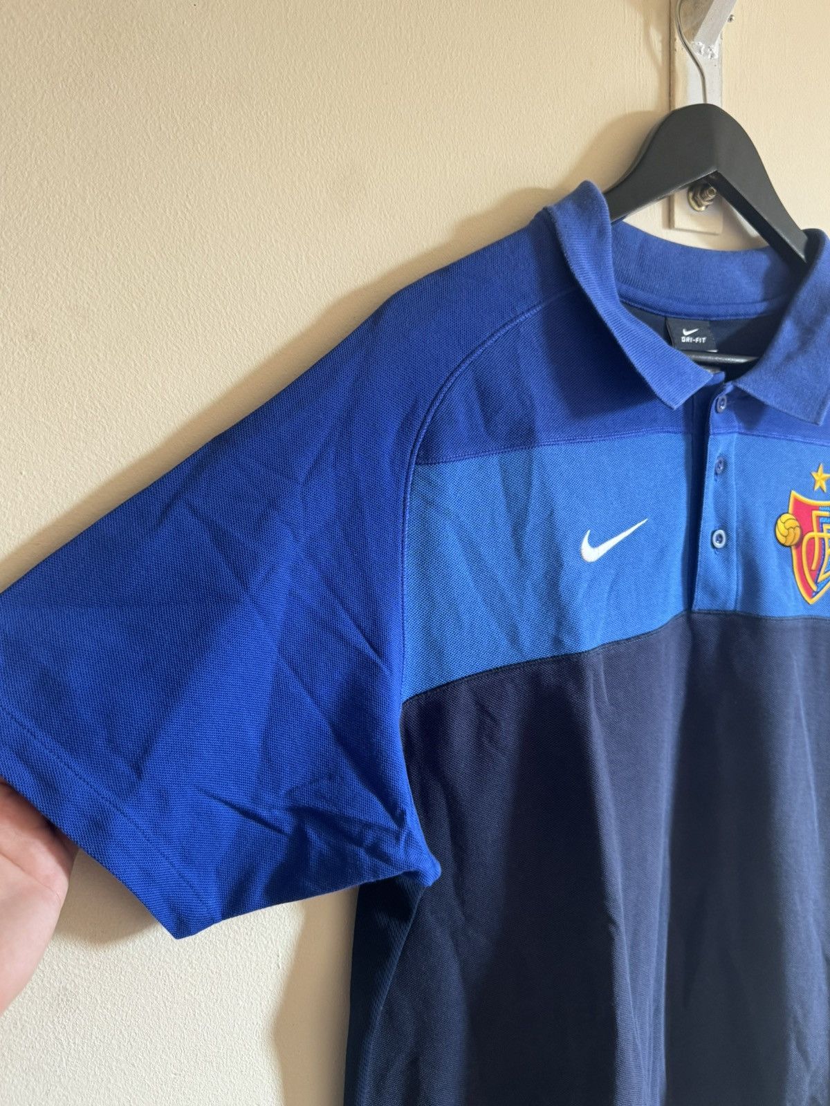 Nike Polos Nike F.C. Basel 2011 Size US L / EU 52-54 / 3 - 4 Thumbnail
