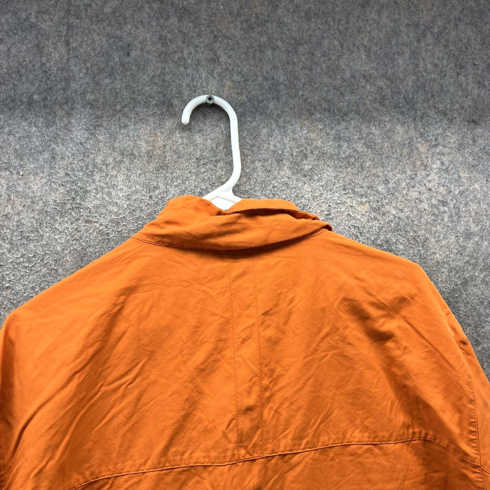 Nike Nike Jacket Mens 2XL Orange Cotton Blend Full Zip Windbreaker Pockets Size US XXL / EU 58 / 5 - 3 Thumbnail