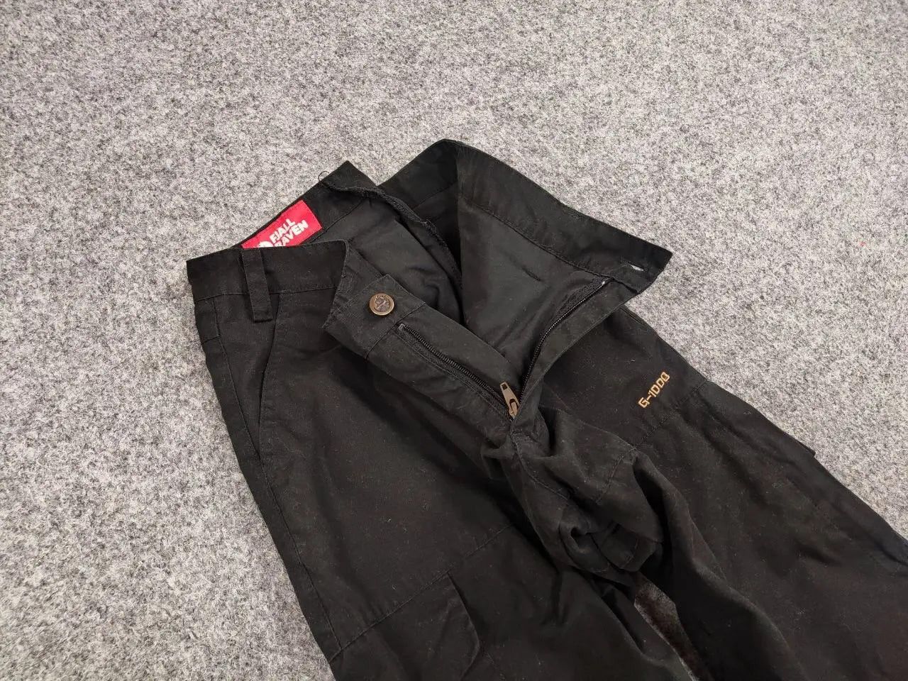 Fjallraven Fjällräven Karla Winter Trousers Cargo Black Pants G1000 Size 36" / US 14 / IT 50 - 4 Thumbnail