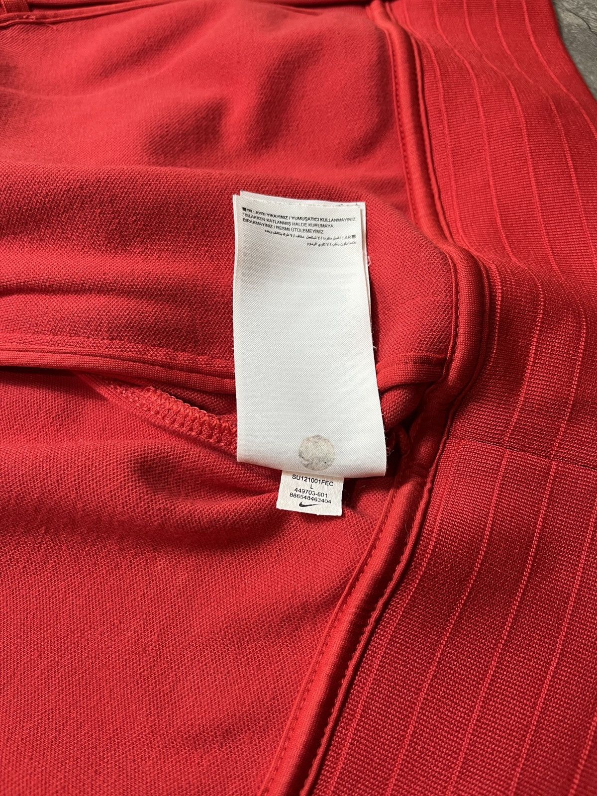 Nike Nike France 2012 2013 Football Y2k Sweatshirt Track top Size US L / EU 52-54 / 3 - 8 Thumbnail