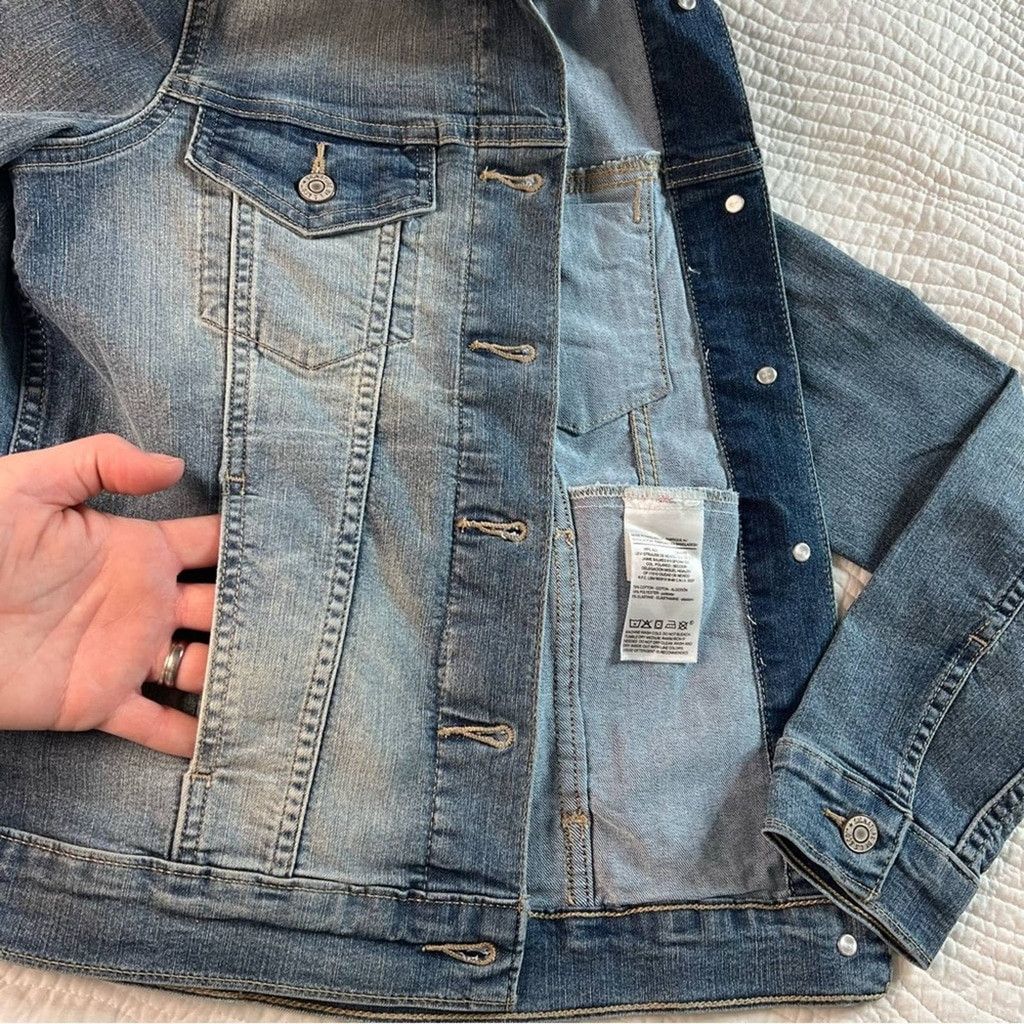 Levi's Levi’s Gold Signature NEW Denim Trucker Style Jacket Small L Size S / US 4 / IT 40 - 5 Thumbnail