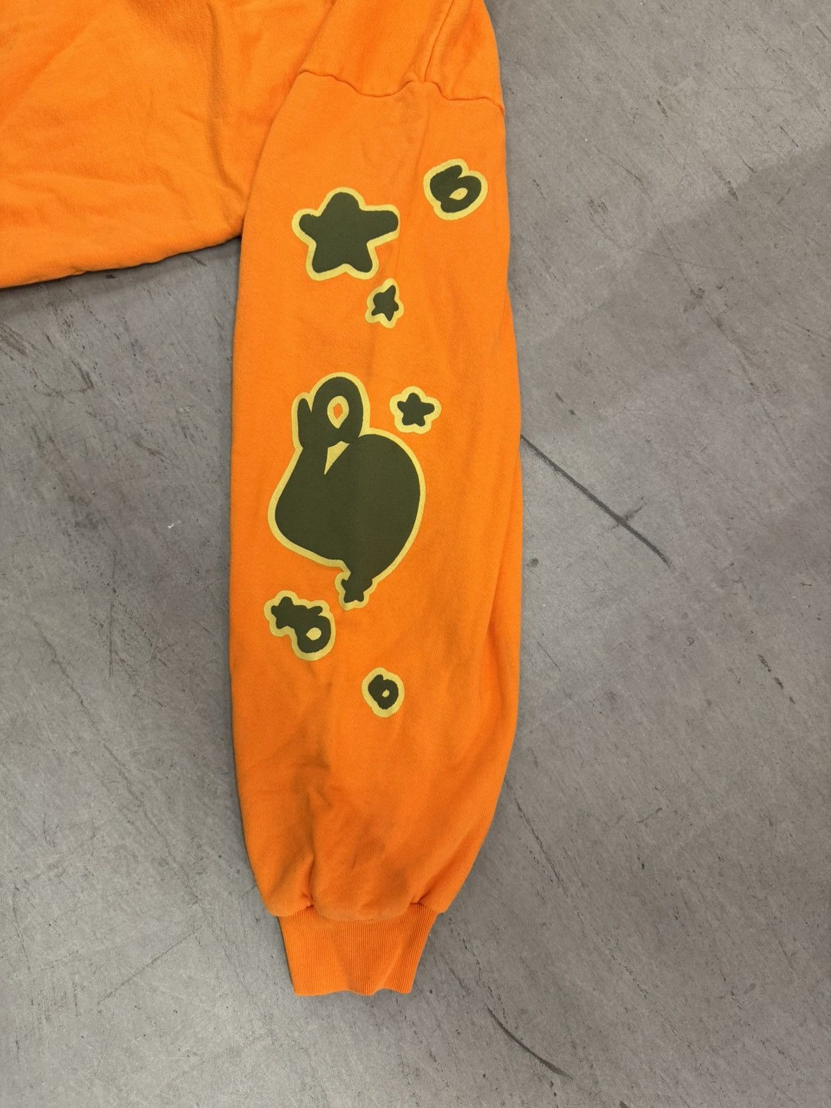 Sp5der Sp5der Orange Beluga Hoodie Size US XL / EU 56 / 4 - 4 Thumbnail