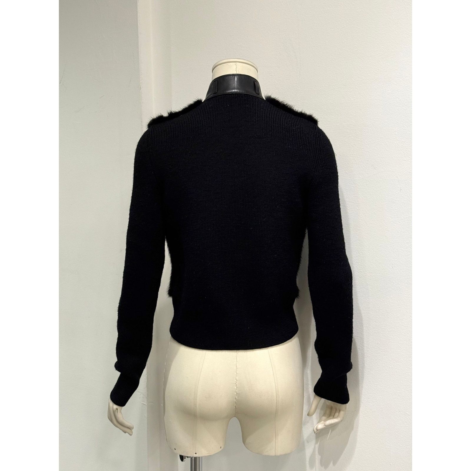 Prada 2000s Prada mink fur cardigan Size M / US 6-8 / IT 42-44 - 8 Thumbnail