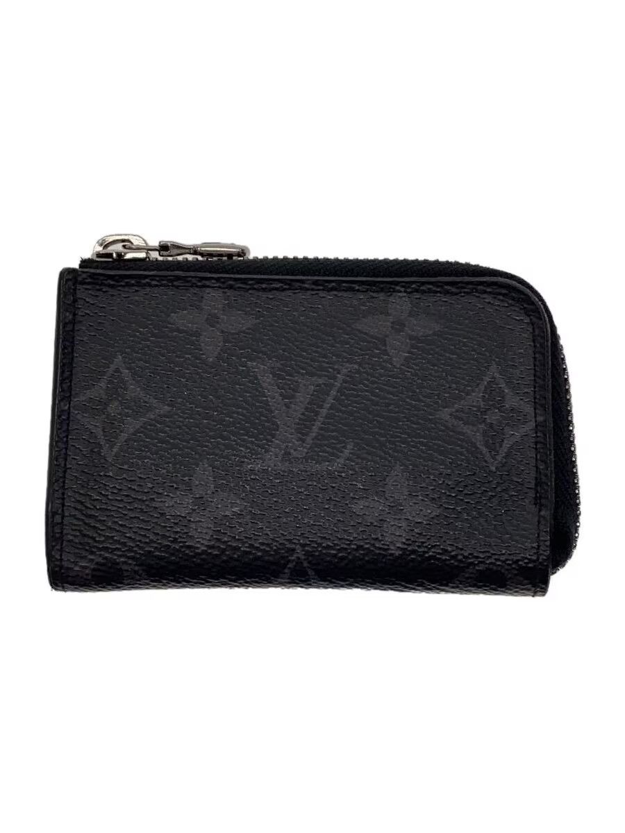 Louis Vuitton Louis Vuitton Monogram Eclipse Porte Monnet Jour Black Size ONE SIZE - 1 Thumbnail