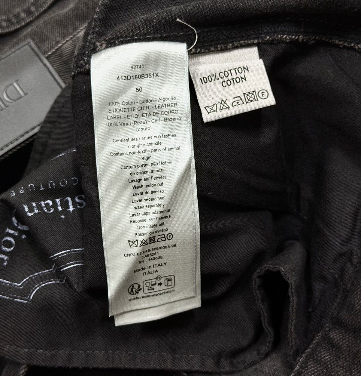 Dior Dior 24ss Double Knee Denim Pant/ Jeans Size US 34 / EU 50 - 12 Thumbnail