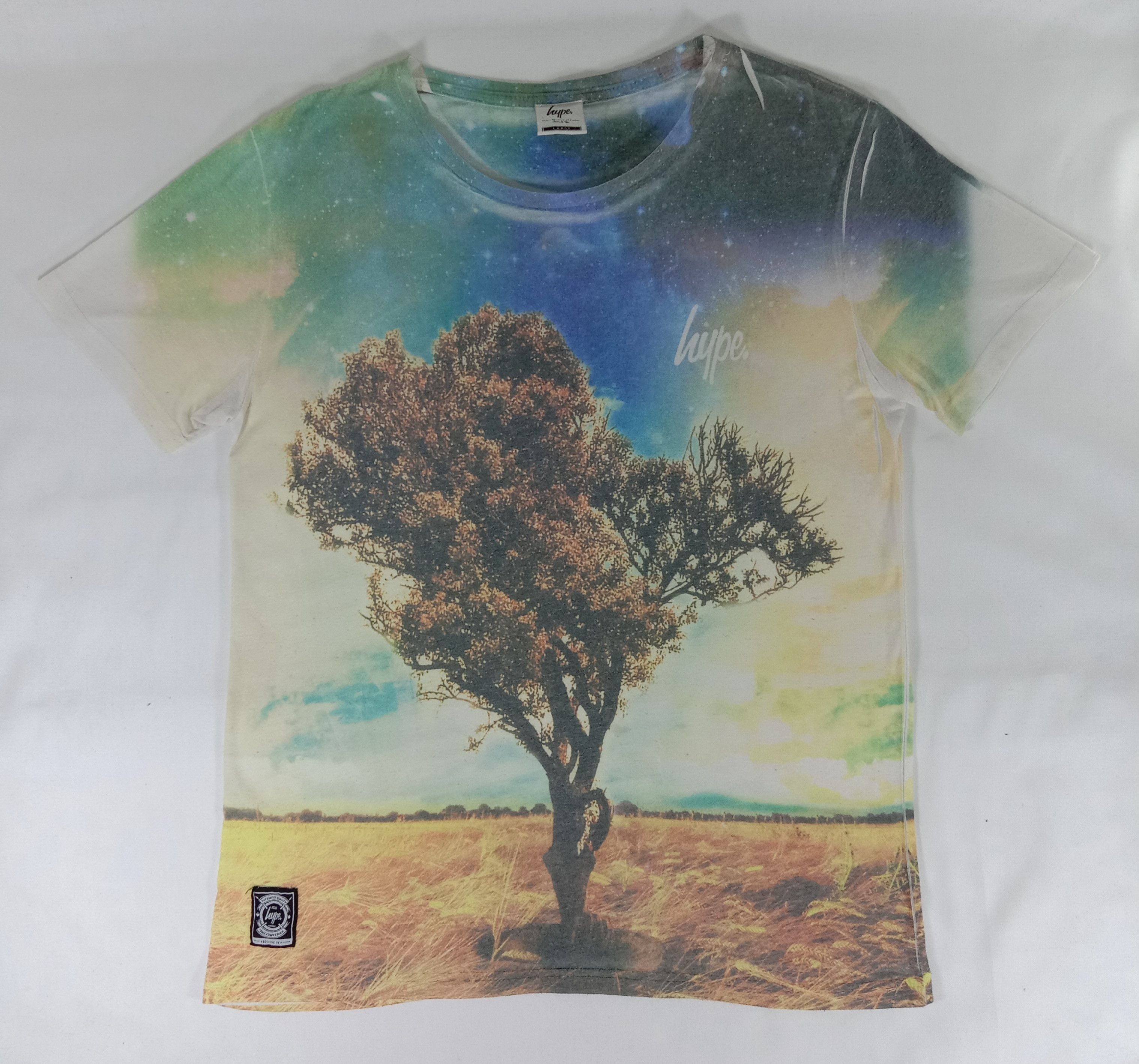 Japanese Brand Vintage Hype Tree All Over Printed T Shirt Size US L / EU 52-54 / 3 - 1 Thumbnail