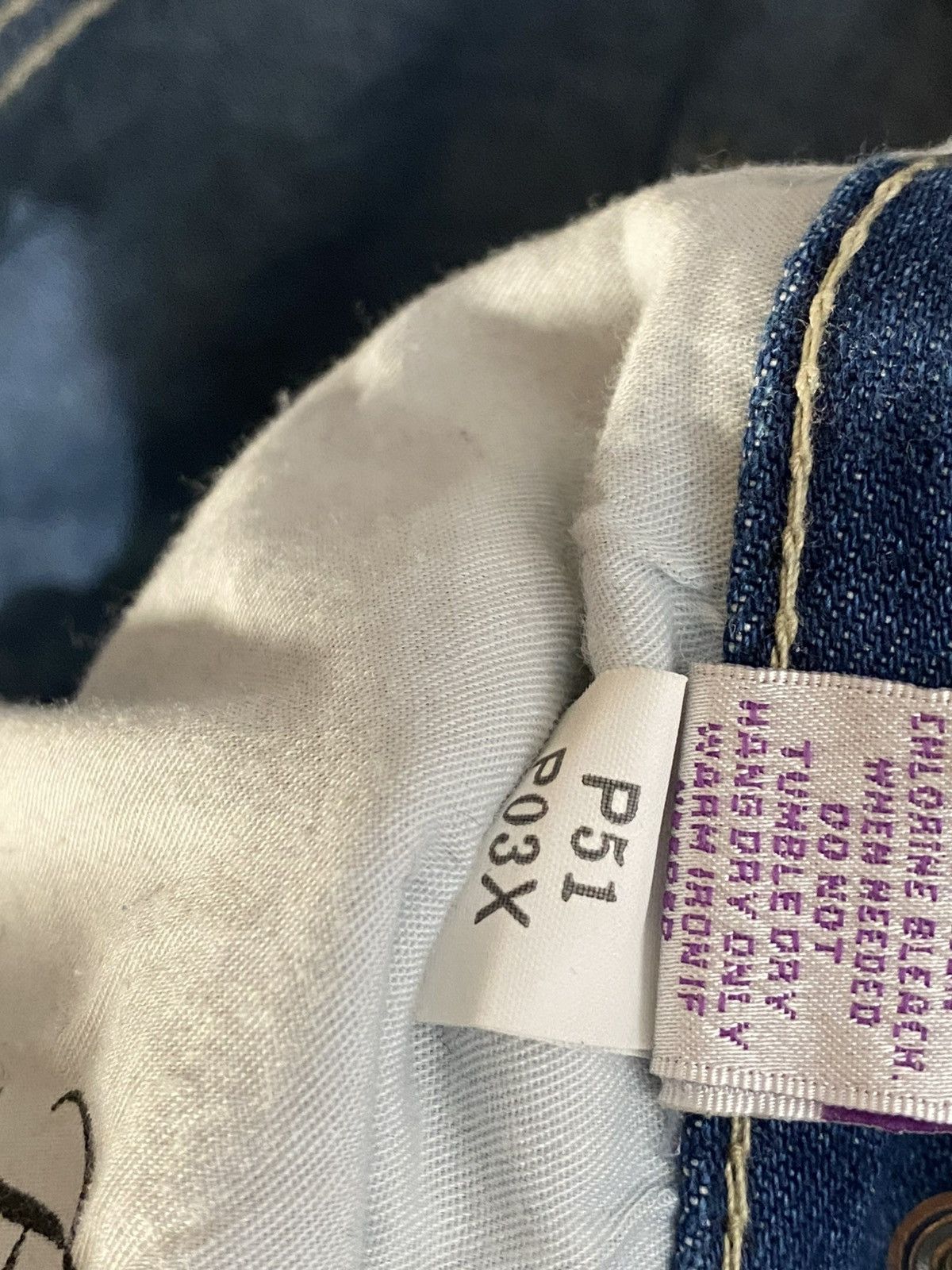 Prps $476 OG PRPS JAPAN MEDIUM WASH JEANS DENIM RELAX FIT Size US 38 / EU 54 - 7 Thumbnail