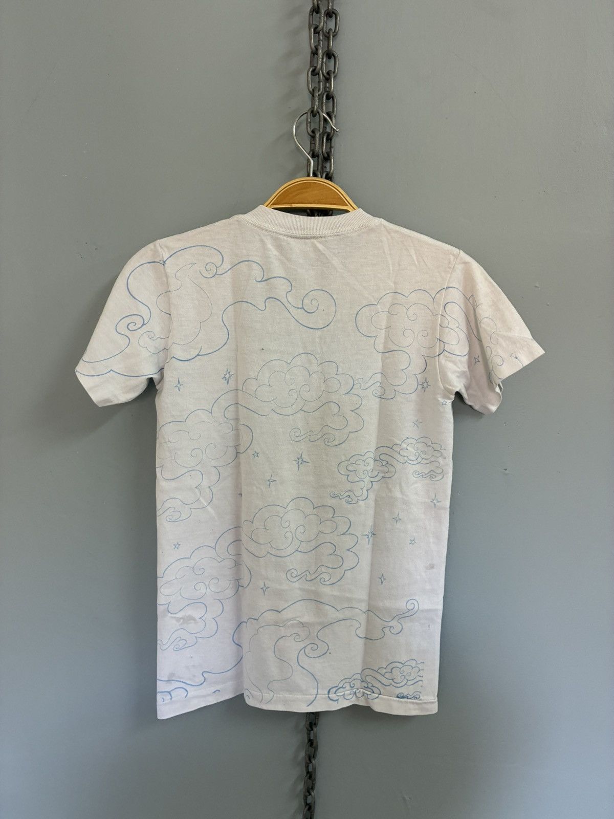 Disney Vintage 90s Aladdin AOP boys t shirt Size US XXS / EU 40 - 2 Thumbnail