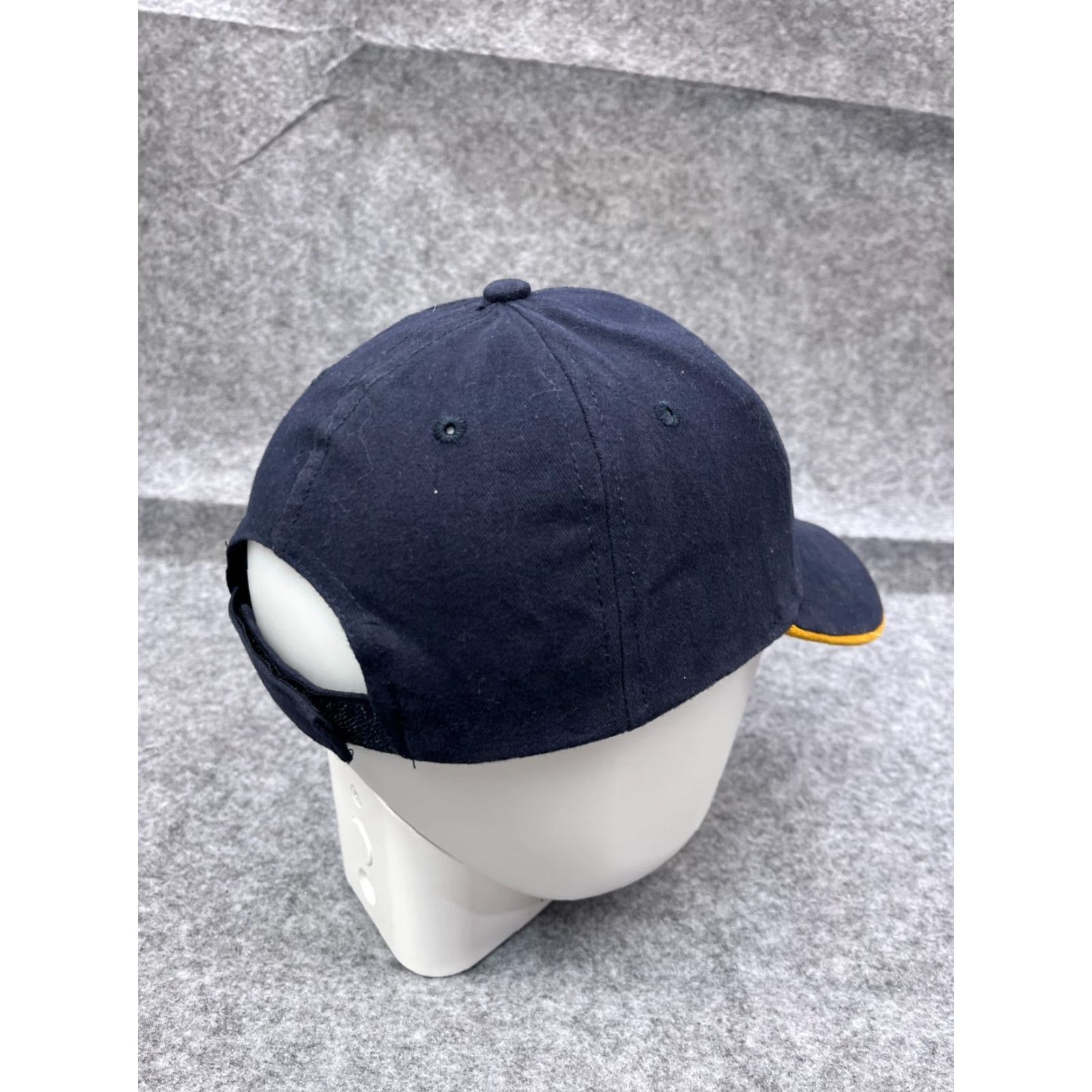 Vintage Acme Apparel Hat Baseball Cap Strap Back Adult One Size Blue Cotton Twill - Miller Lite - Casual Outdoor Beer Theme Mens Size ONE SIZE - 7 Thumbnail