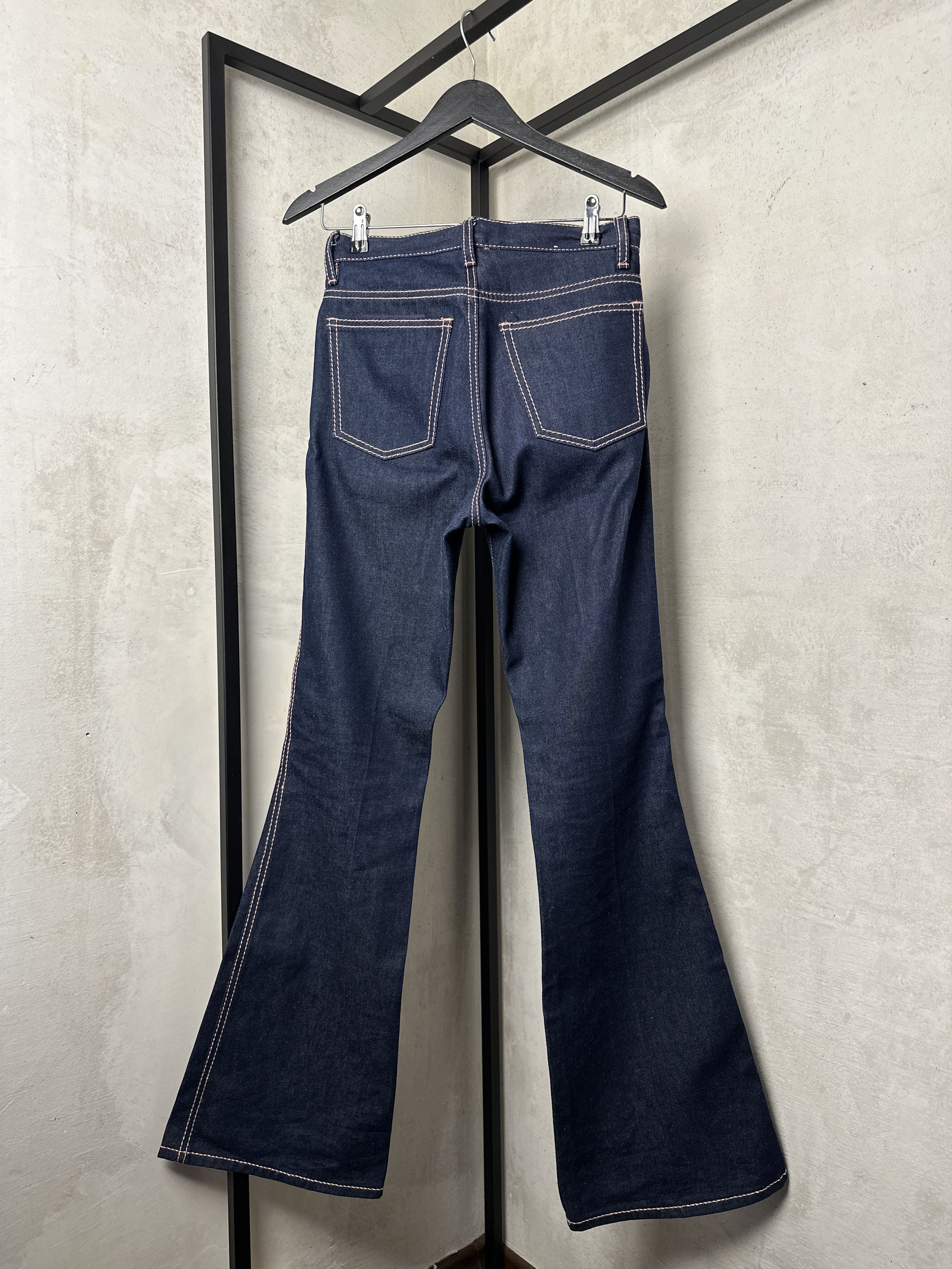 Eytys Eytys Oregon High Waisted Flared Jeans In Blue Size 26" / US 2 / IT 38 - 13 Thumbnail