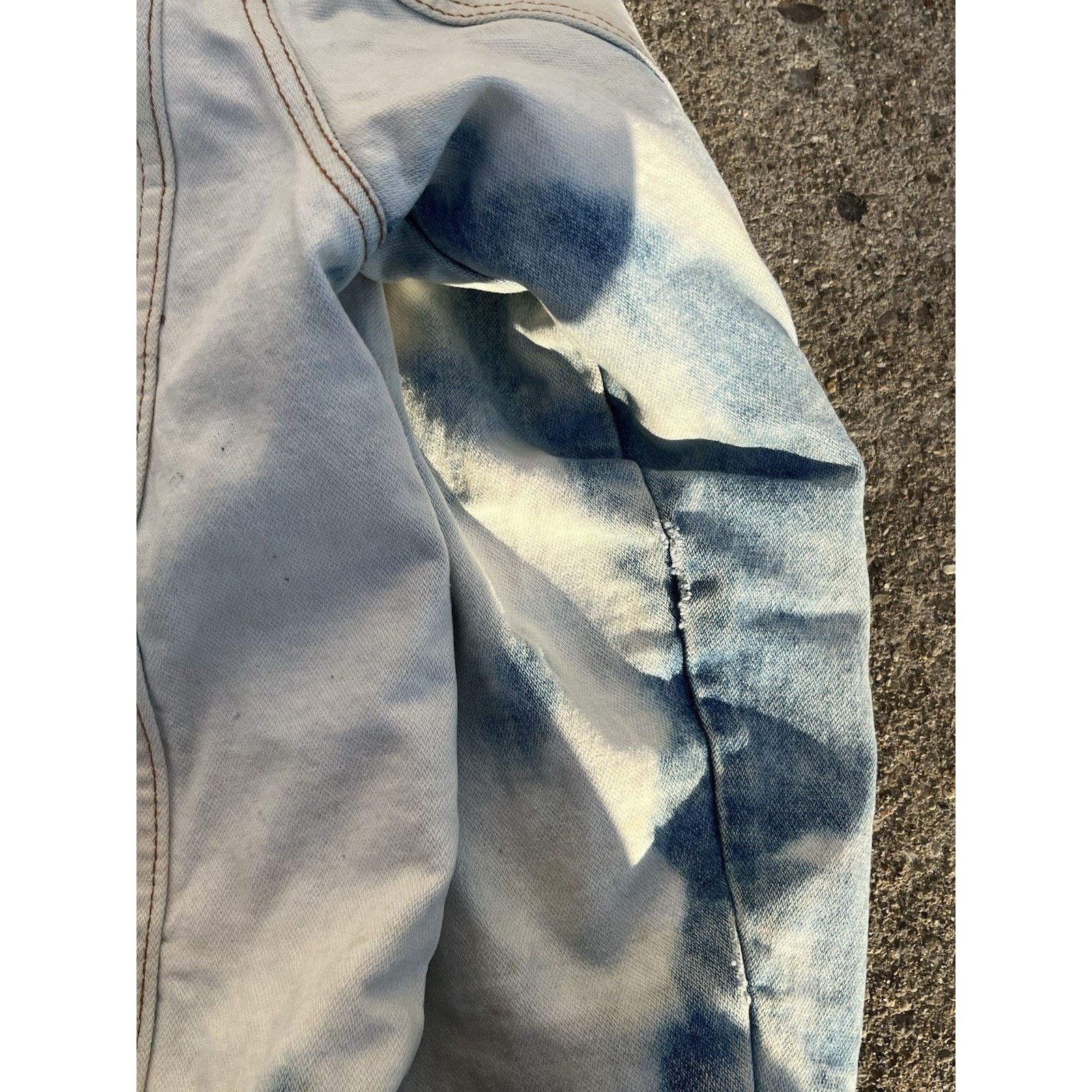 Quiksilver 80s 90s Quicksilver x Saugatuck Bootleg Jean Jacket Acid was Size US M / EU 48-50 / 2 - 14 Thumbnail