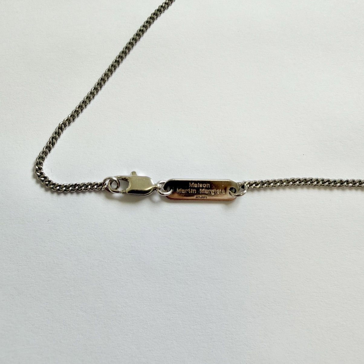 Maison Margiela S/S 10 ‘Silver Foil Key’ Chain Necklace Size ONE SIZE - 12 Thumbnail