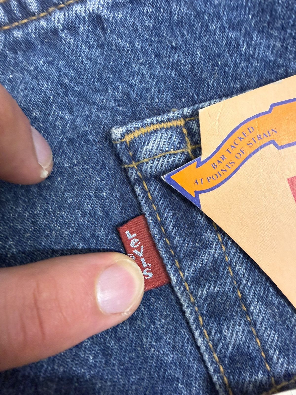 Levi's Vintage Clothing Vintage Levi’s Dead Stock 501 Jeans Size US 36 / EU 52 - 9 Thumbnail