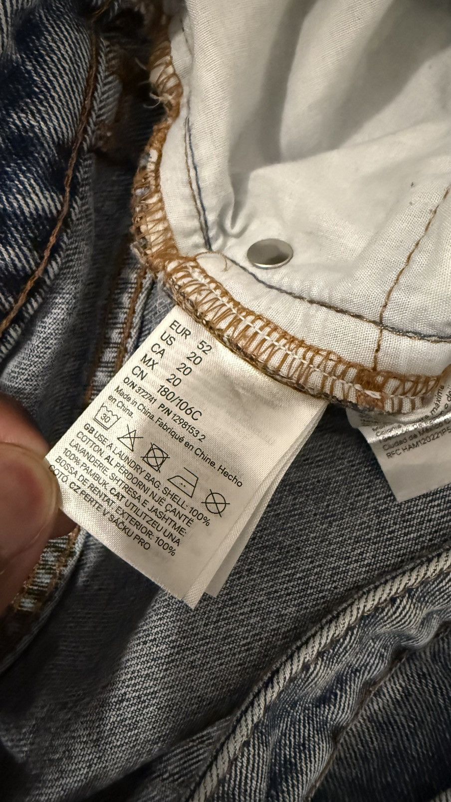 Y/Project H&M x Glenn Martens Jeans Size US 38 / EU 54 - 10 Thumbnail