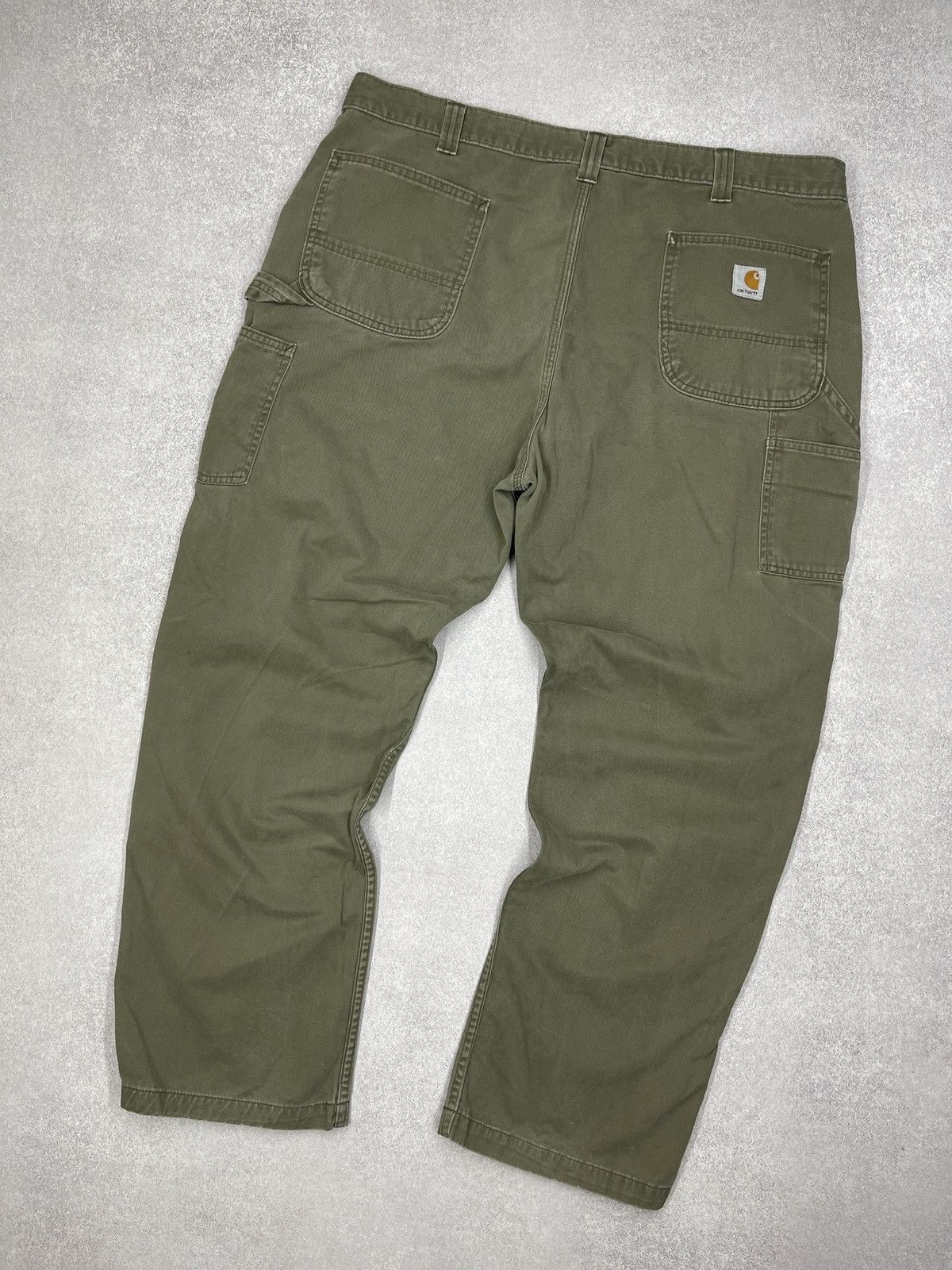 Vintage Carhartt Canvas Carpenter Work Pants Relaxed Fit Y2K
