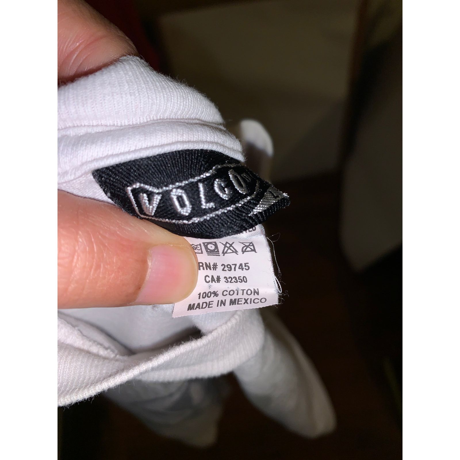 Volcom Volcom Youth Large Circle Stone Long Sleeve Tee White Size US XS / EU 42 / 0 - 10 Thumbnail