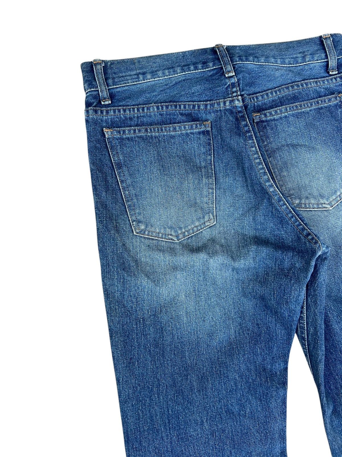 Orslow Dirty Mud Orslow Distressed Denim Bootcut Flare Jeans Size US 30 / EU 46 - 14 Thumbnail