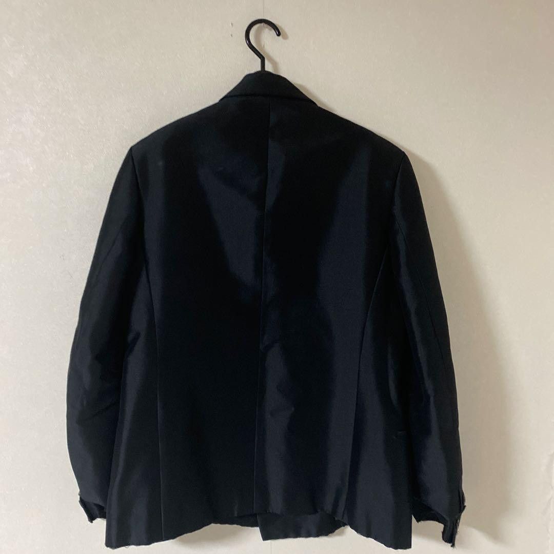 Yohji Yamamoto POUR HOMME 01aw archive double pattern jacket Size US L / EU 52-54 / 3 - 4 Thumbnail