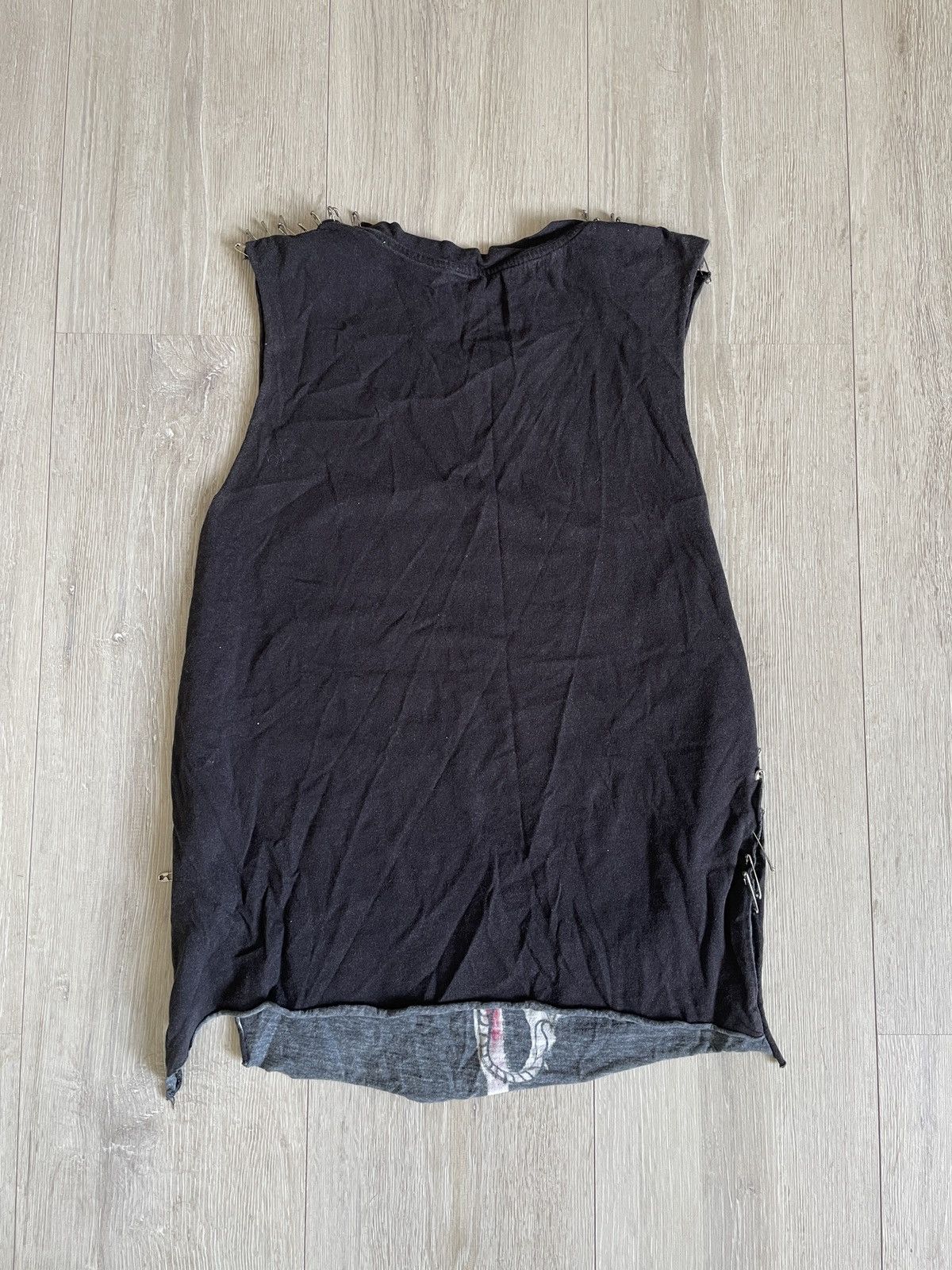 Balmain Balmain SS11 safety pin tank top bu Christophe Decarnin Size S / US 4 / IT 40 - 11 Thumbnail