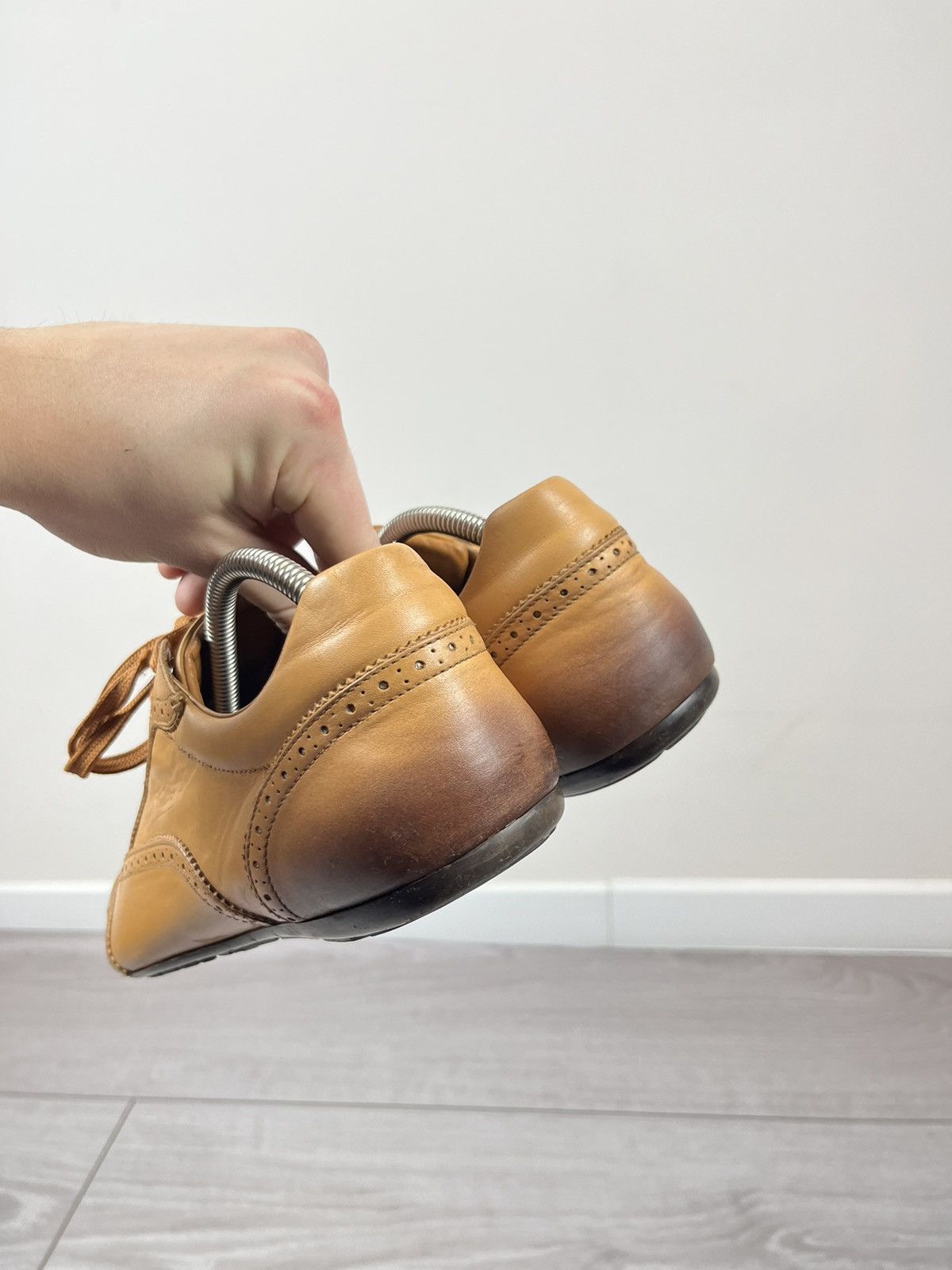 Louis Vuitton Louis Vuitton Baskets Camel Leather Brogues Shoes 9 us Size US 9 / EU 42 - 8 Thumbnail