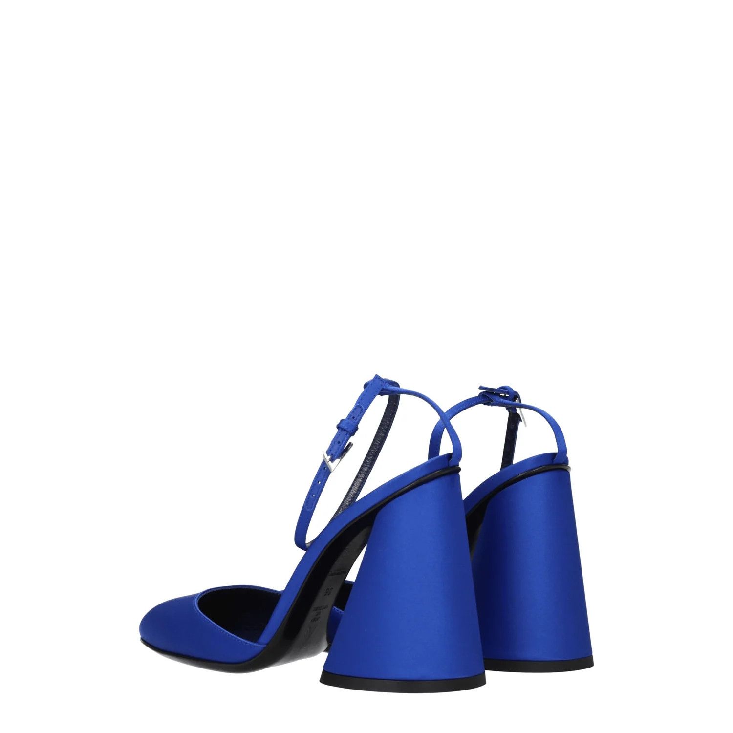 The Attico ob1o1e1224 Satin Sandals in Blue Size US 8 / IT 38 - 4 Thumbnail