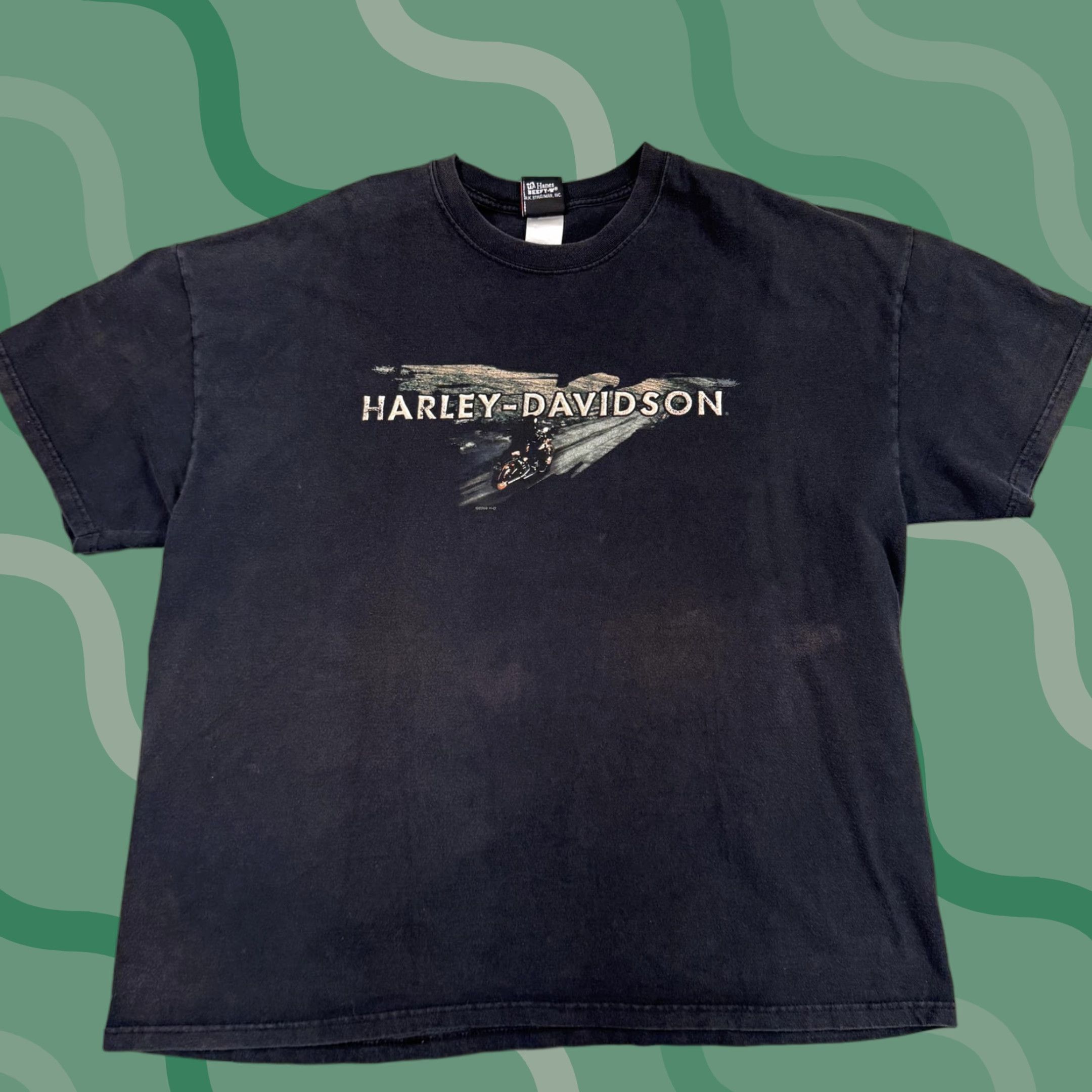 Harley Davidson Harley-Davidson Shirt Mens 3XL Black Grand Canyon Sedona Arizona Motorcycle 2006 Size US XXL / EU 58 / 5 - 1 Thumbnail