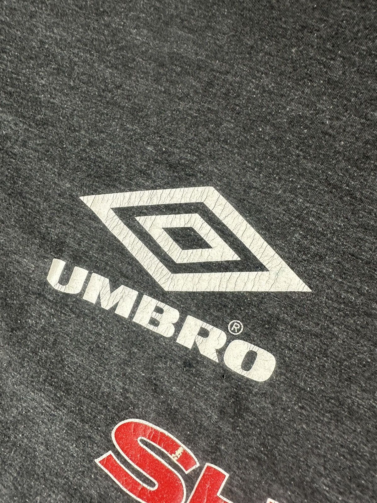 Umbro Umbro Manchester United 1995/96 Cotton Soccer T-Shirt Size US XL / EU 56 / 4 - 5 Thumbnail