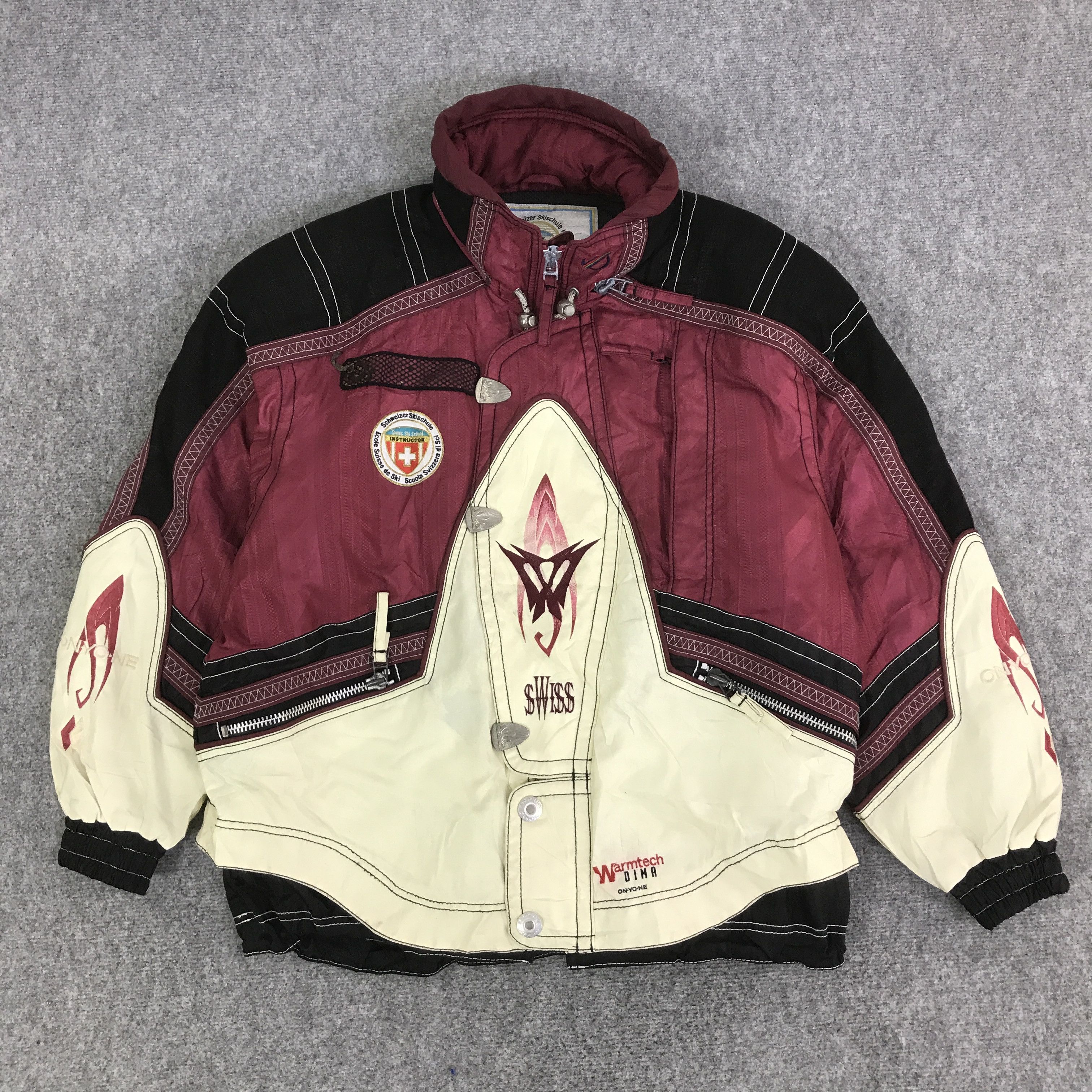 Japanese Brand SWISS SKI HEAVY JACKET K99B2 Size US L / EU 52-54 / 3 - 1 Thumbnail