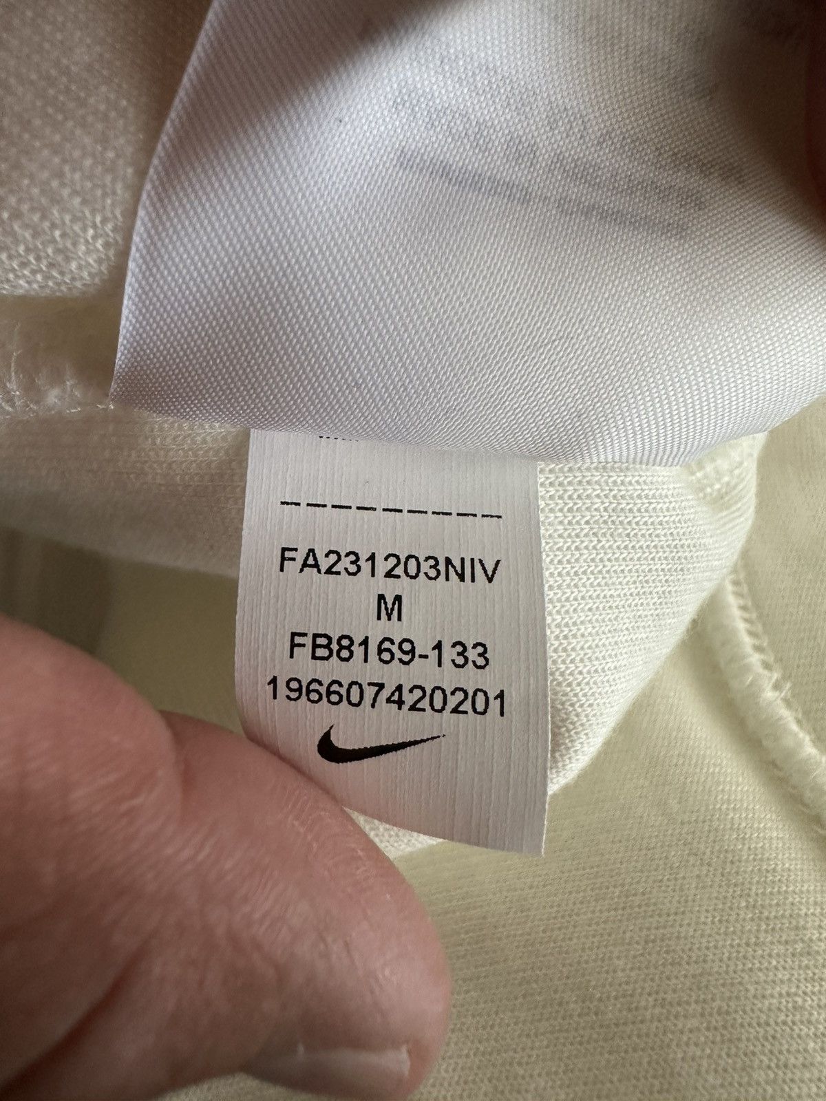 Nike Nike Sportswear Tech Fleece Turtleneck Sweatshirt Sail Off Size US M / EU 48-50 / 2 - 6 Thumbnail